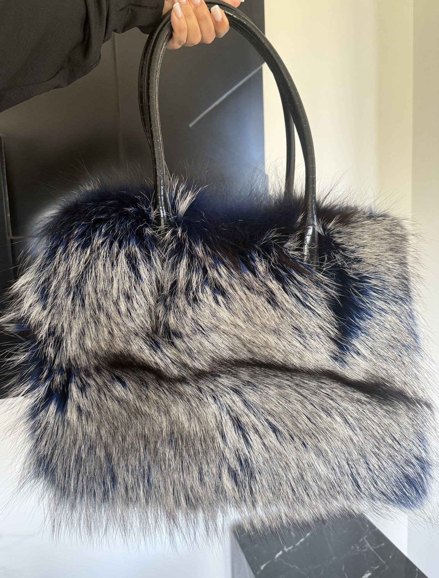 FOXXY X CROC TOTE BAG (LARGE)