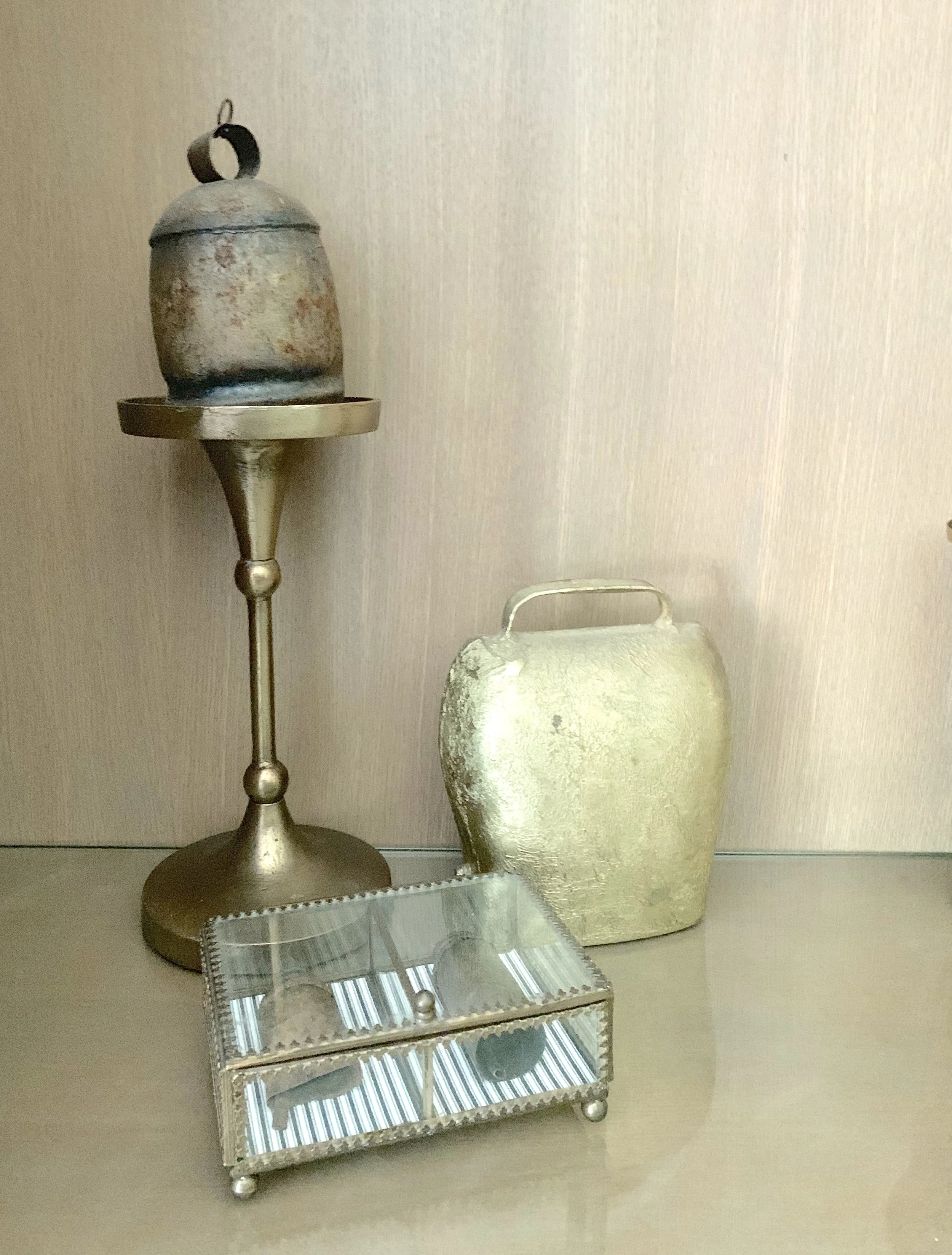 Ballard Designs Jacques Candle Holder modern farmhouse shelf décor. Farmhouse Redefined.