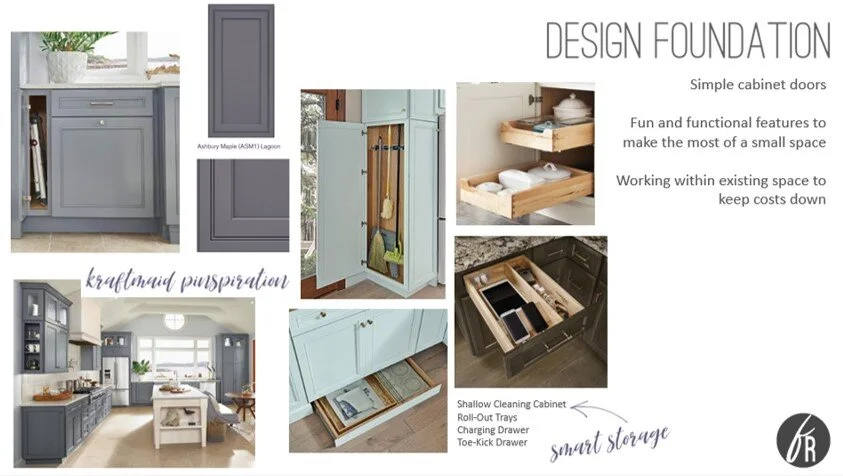 From the mood board I created for this space!