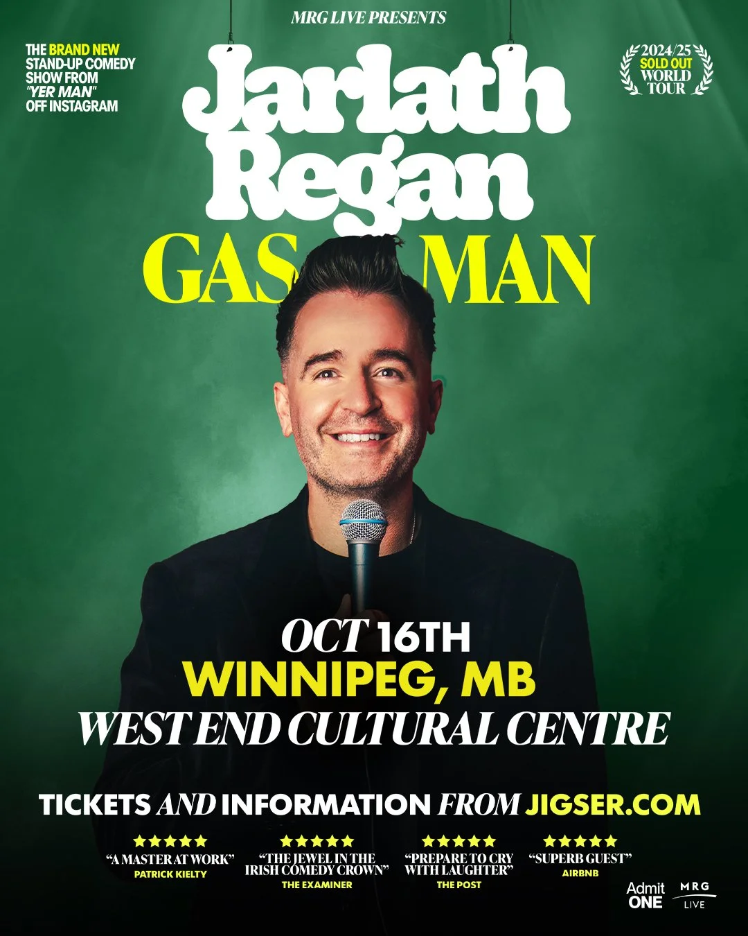 Jarlath Regan - "Gas Man"