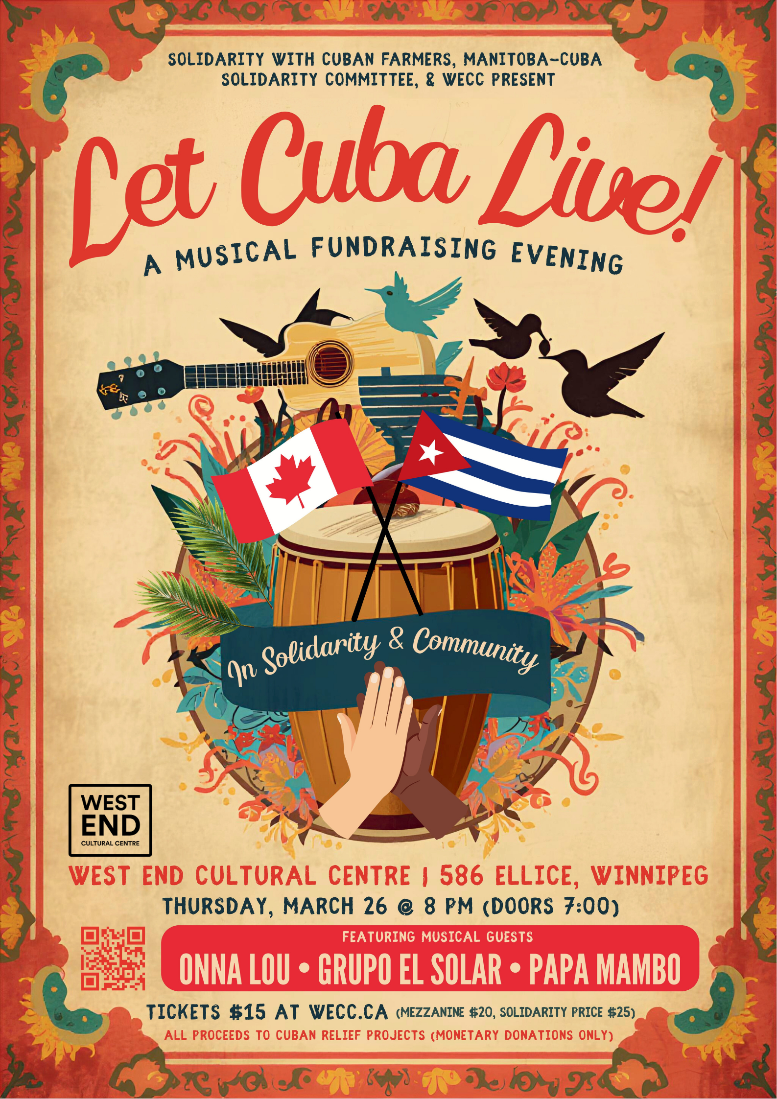 Let Cuba Live! Fundraiser
