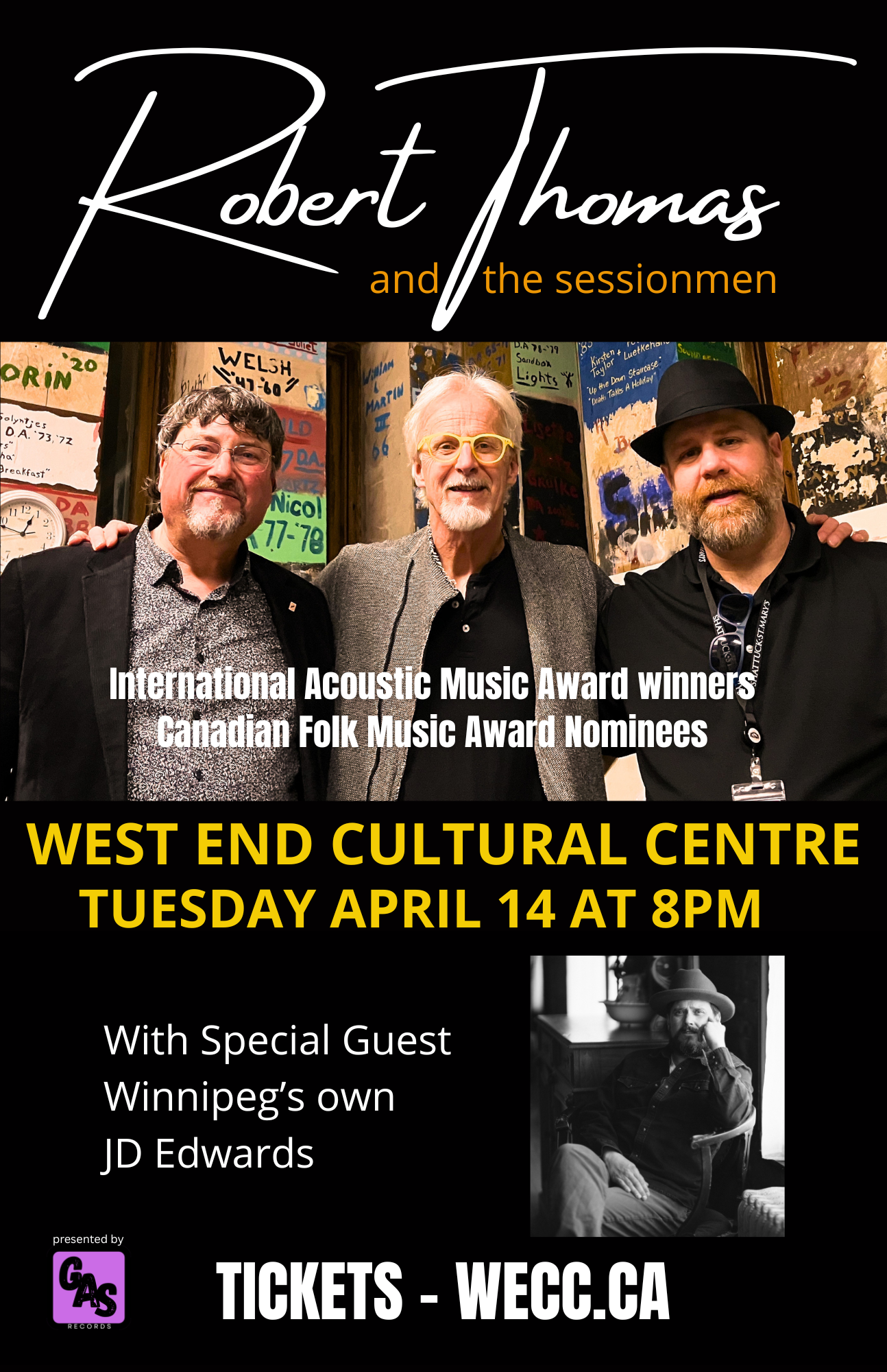 Robert Thomas &amp; the Sessionmen