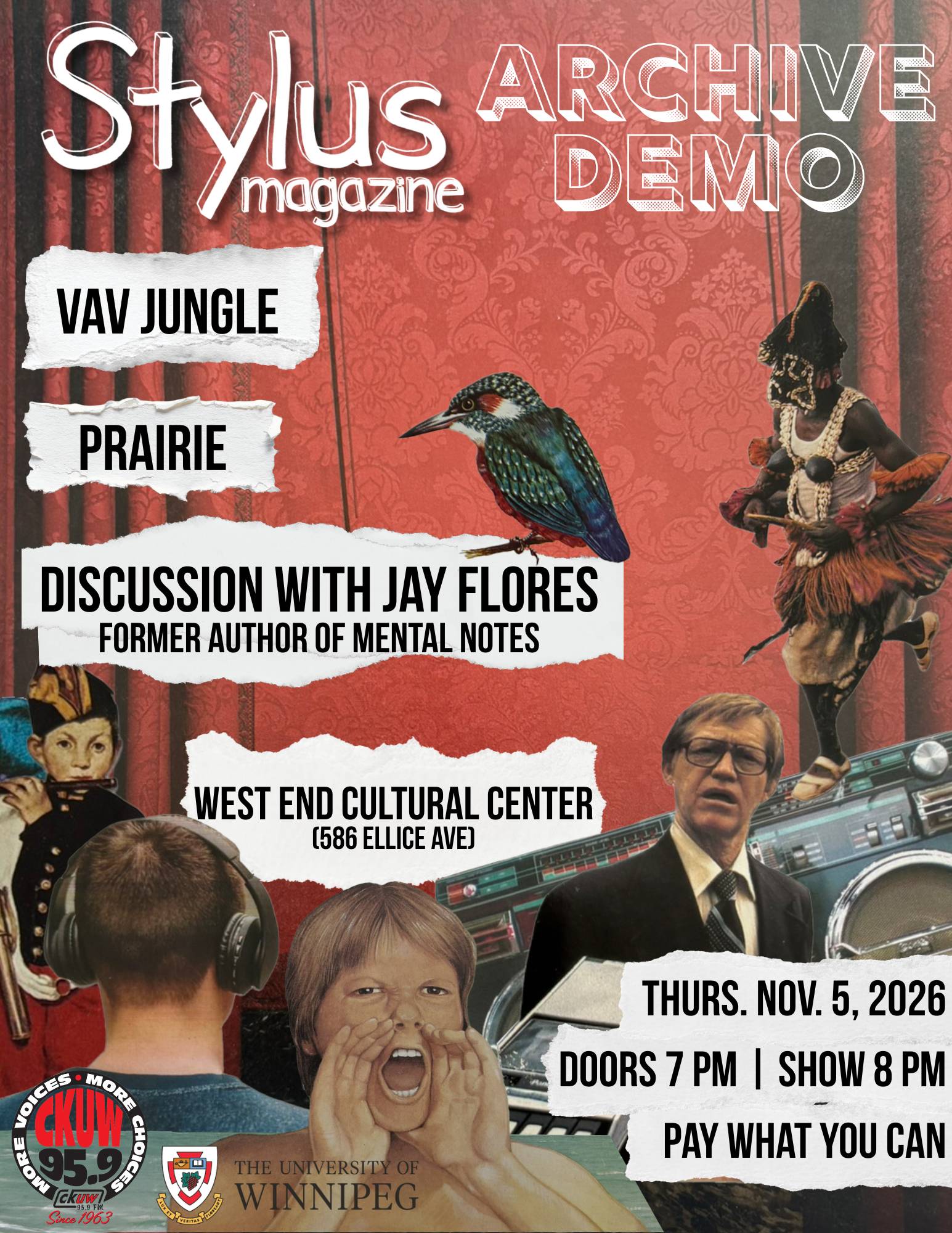 Stylus magazine Archive Show Demo w/ Vav Jungle, PRAIRIE and Jay Flores