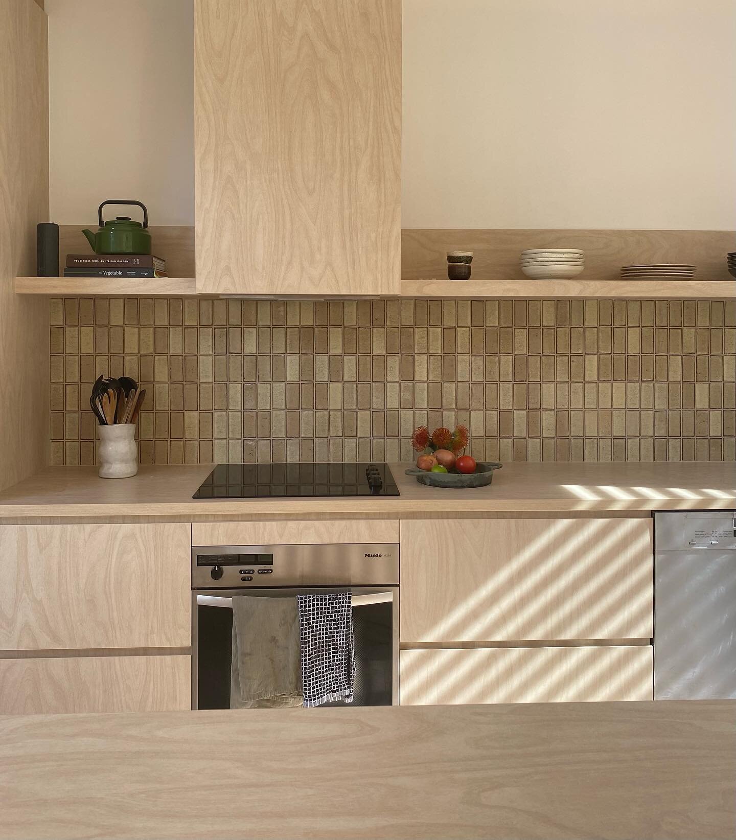 WIP - Enjoying the light in the new KML at our Tootgarook project, with the front portion of the house now demolished and ready to become a bathroom and bedroom.
