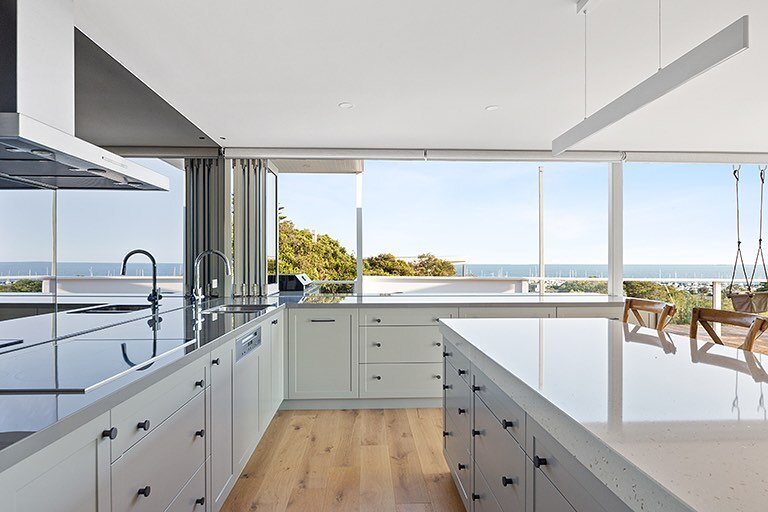 COMPLETE - The perfect holiday view at our Blairgowrie renovation, photographed by @heidishreeve