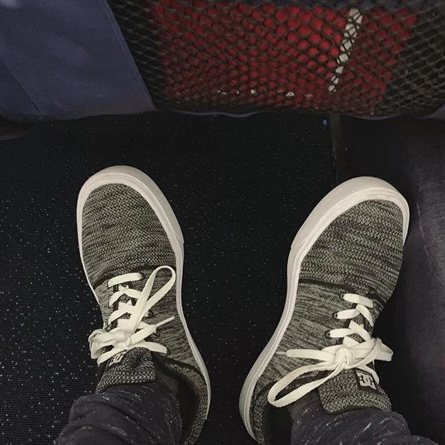 Goodbye my lovely Montreal slush.  NYC to LA ✈️