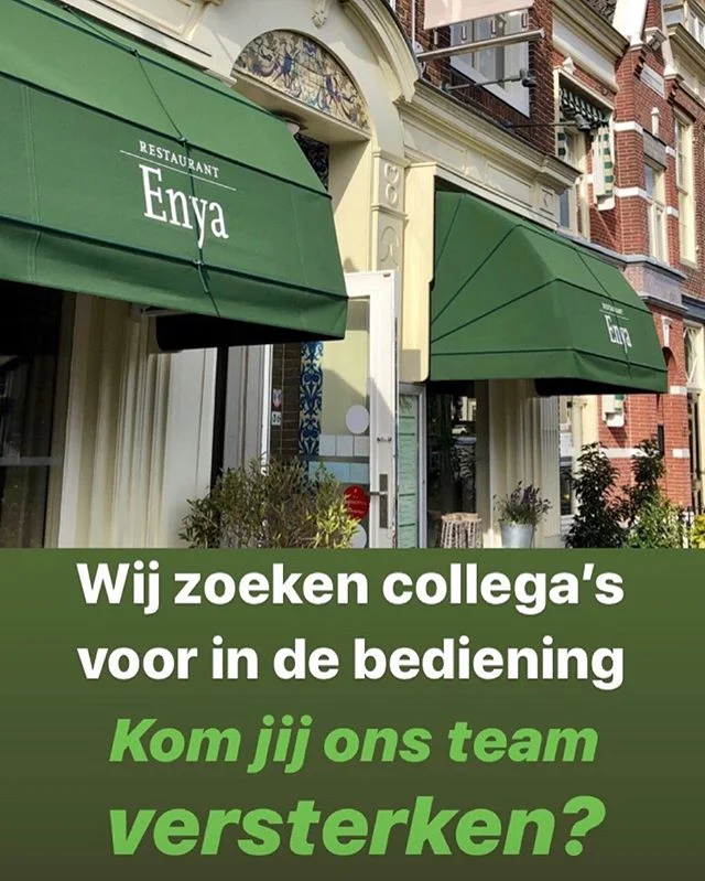 Zou je willen werken in een klein huiskamer restaurant? Is het je passie om het mensen naar hun zin te maken? Ben je spontaan, gastvrij, gemotiveerd en vind je het niet erg om in het weekend te werken? Dan zijn wij op zoek naar jou!
Stuur je CV naar : info@restaurantenya.nl