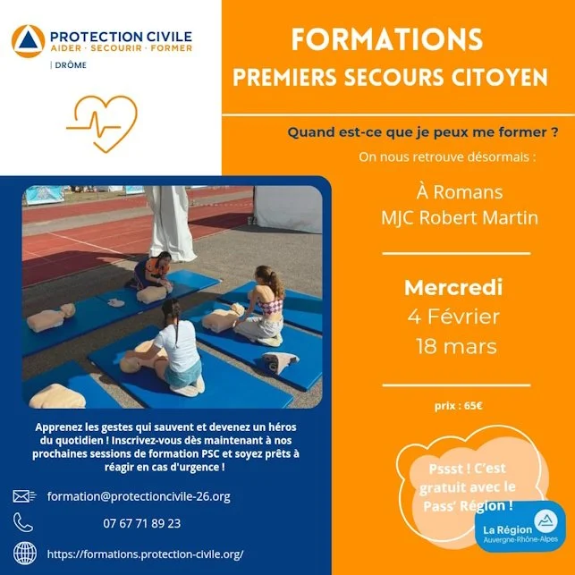Formation Premiers Secours Citoyen 