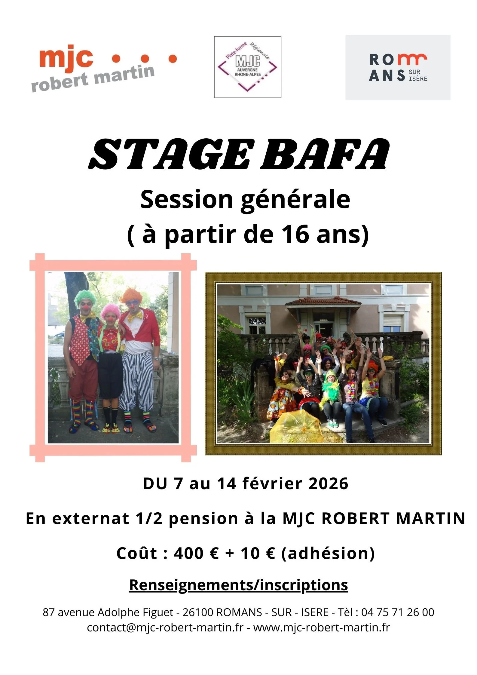 Stage BAFA Session générale