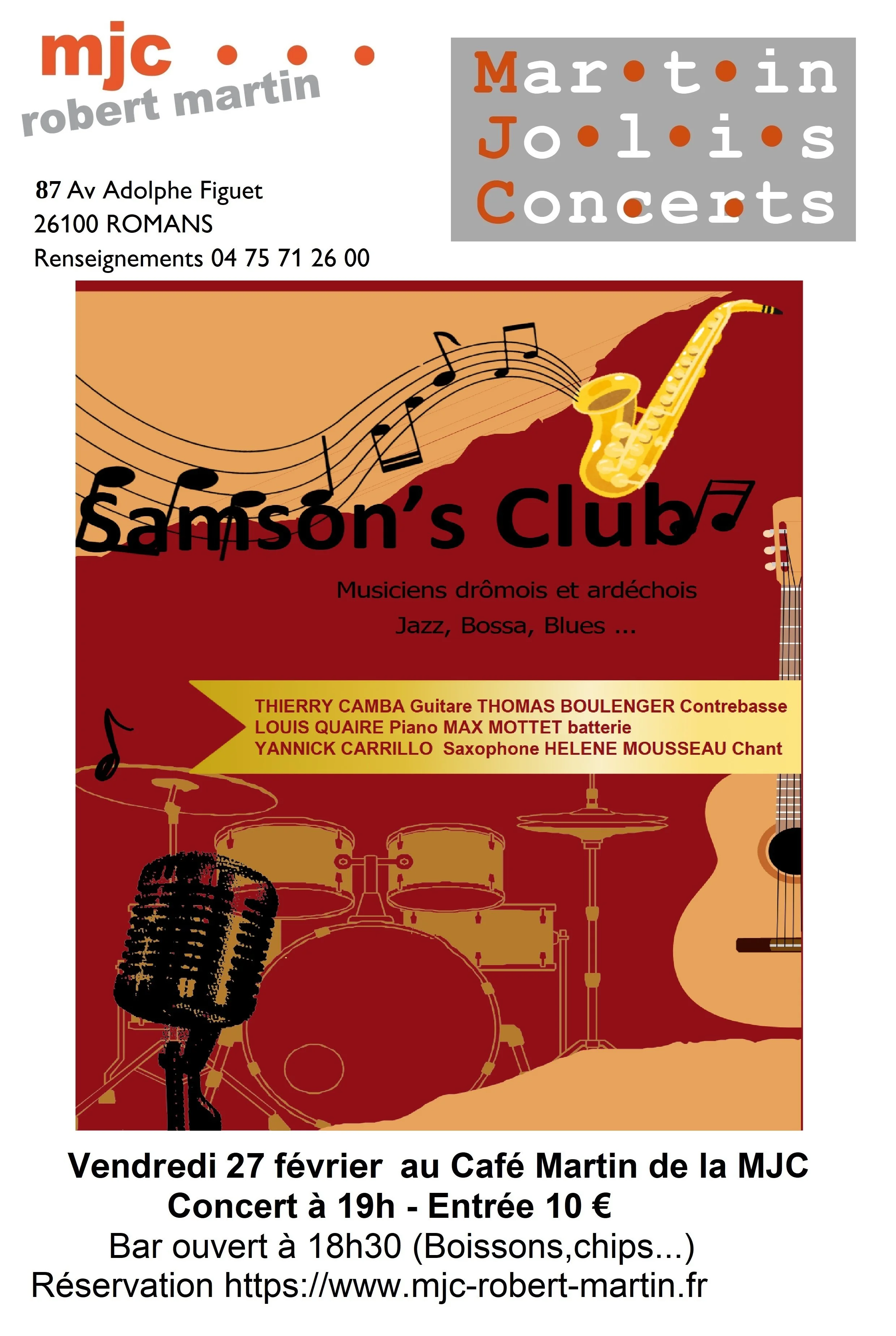 Concert Samson’s C