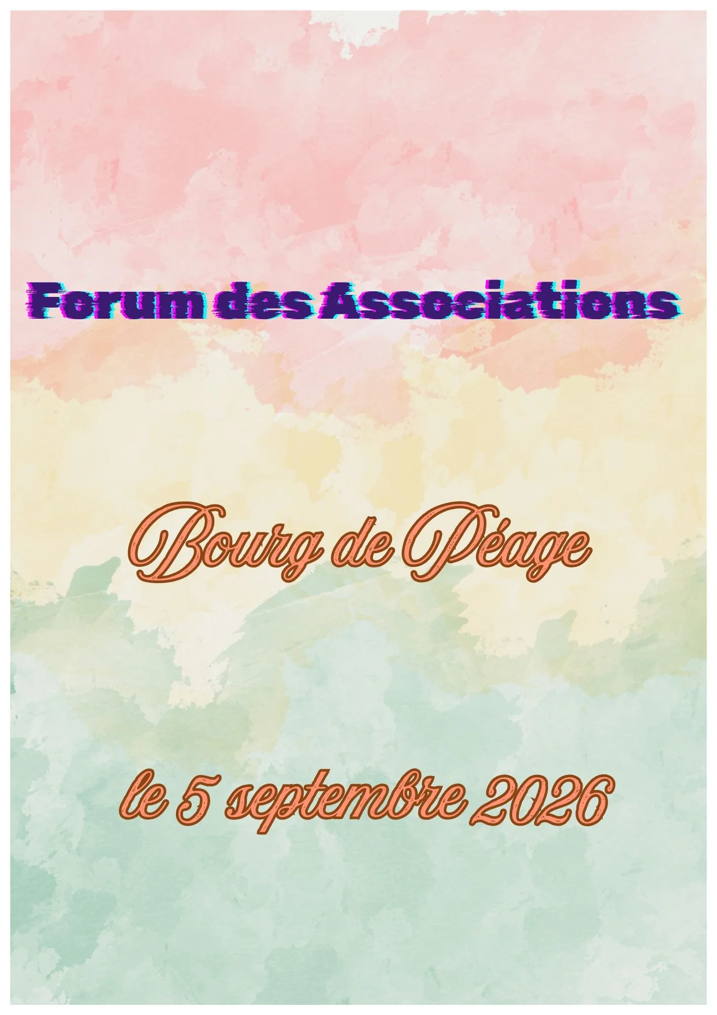 Forum des associations de Bourg de Péage
