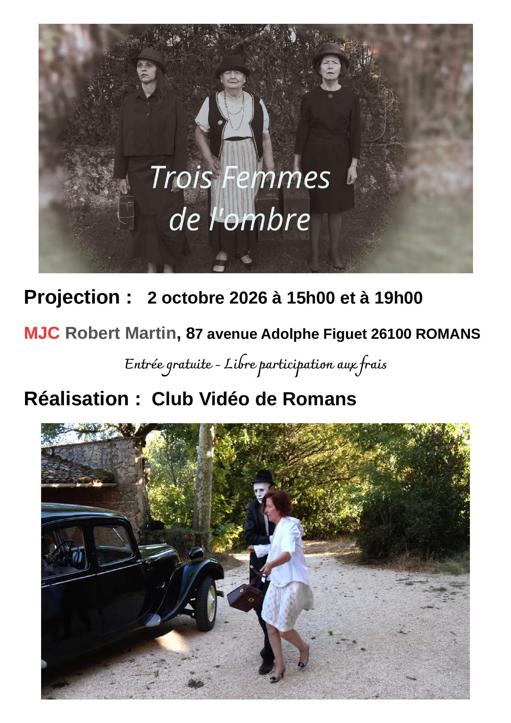 Trois Femmes de l’Ombre 