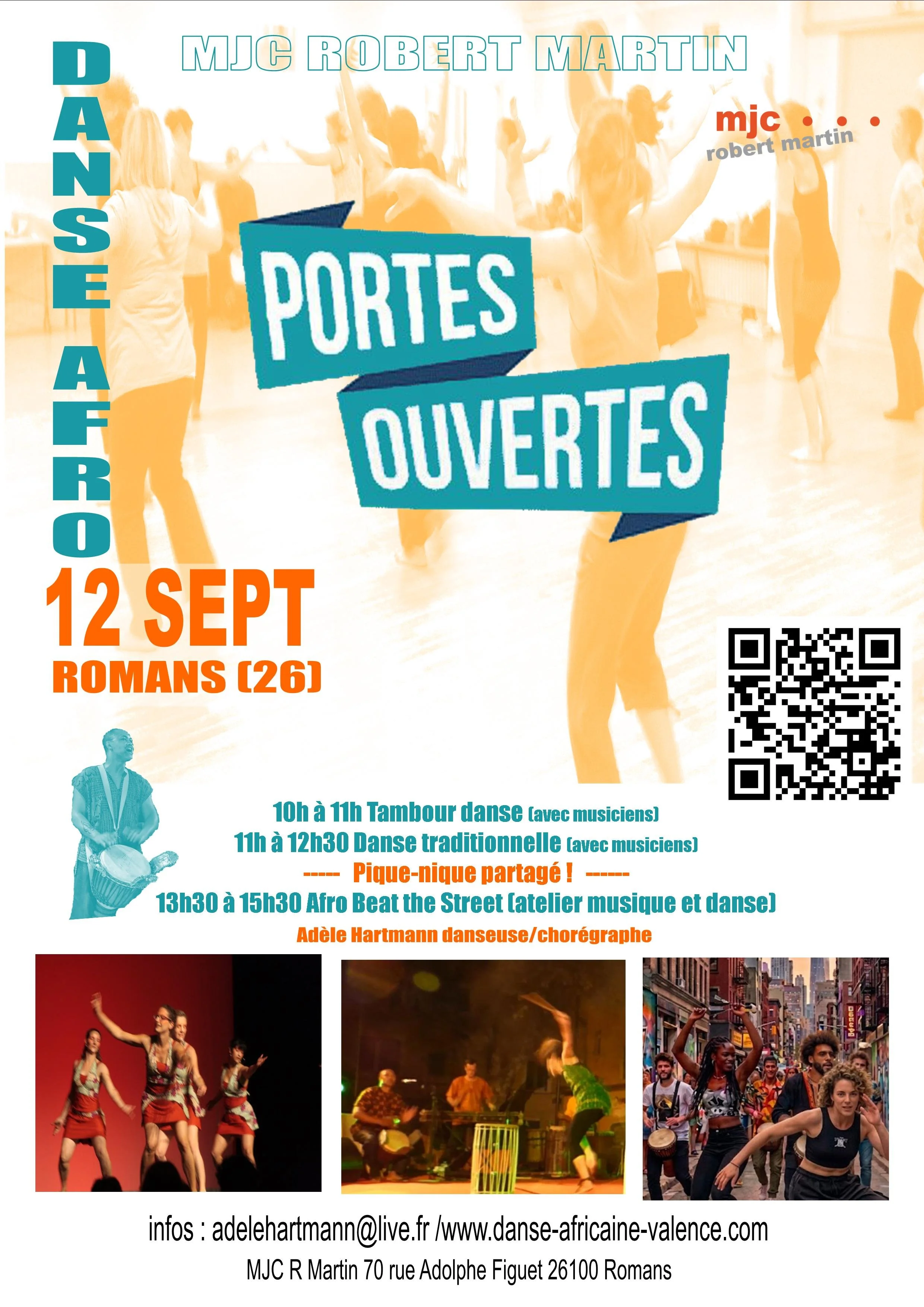 DANSE AFRO  - PORTES OUVERTES