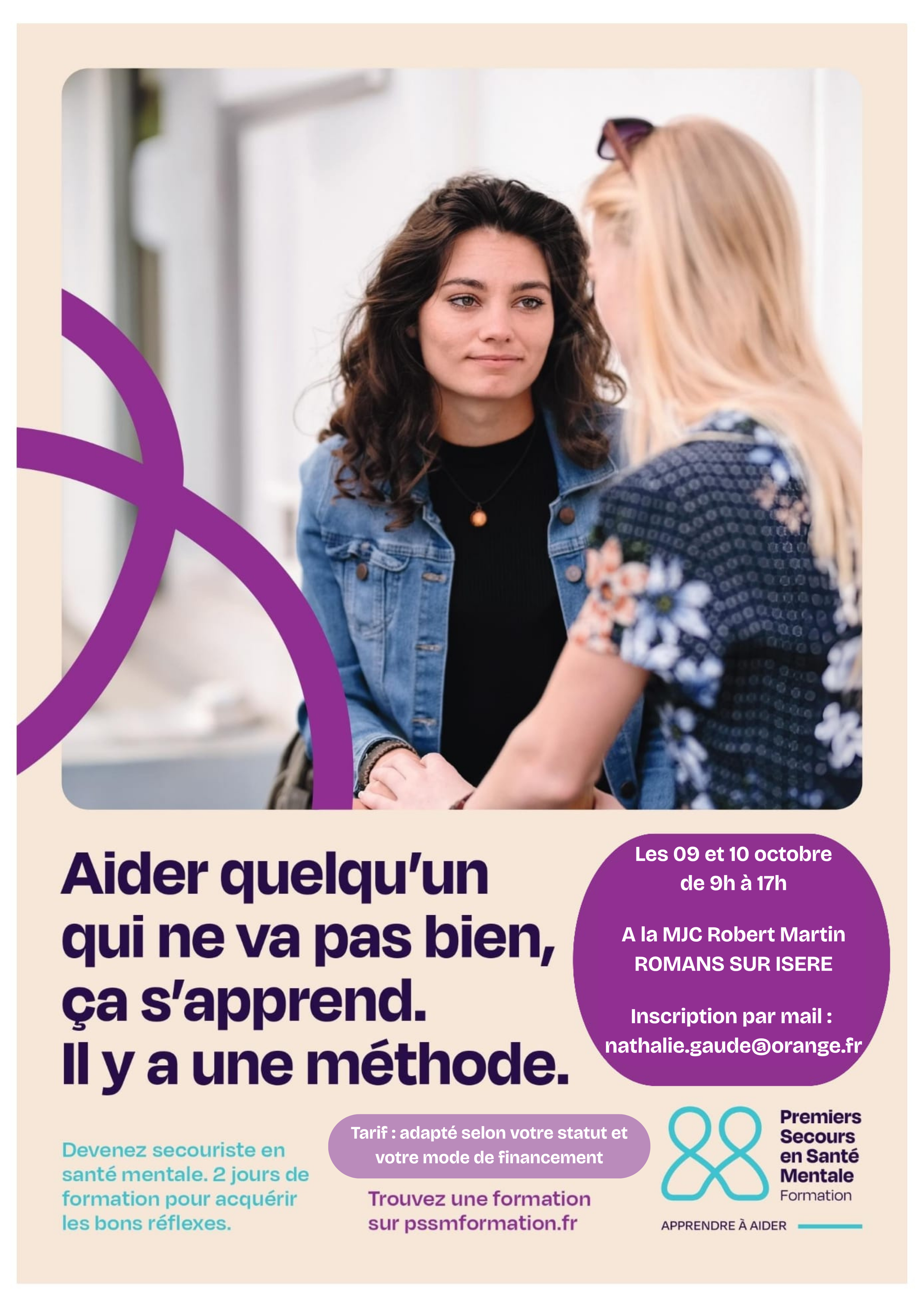 Formation Premiers Secours en Santé Mentale - 1er jour