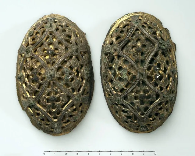 Just two of the many stolen tortoise brooches. Courtesy Bergen University Museum