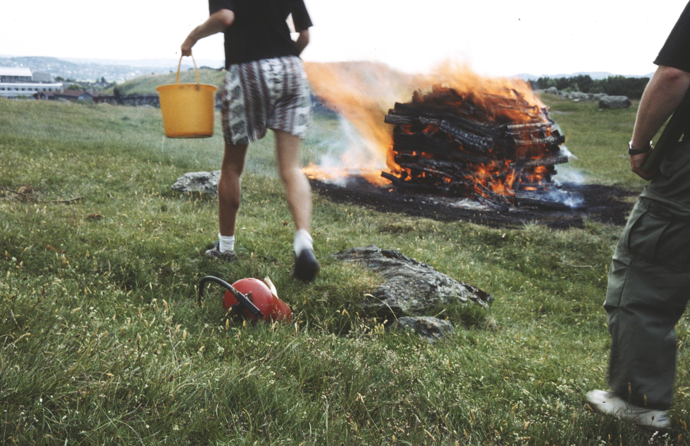 Dead In Ancient Scandinavia, Pyre Floating Fire Pit