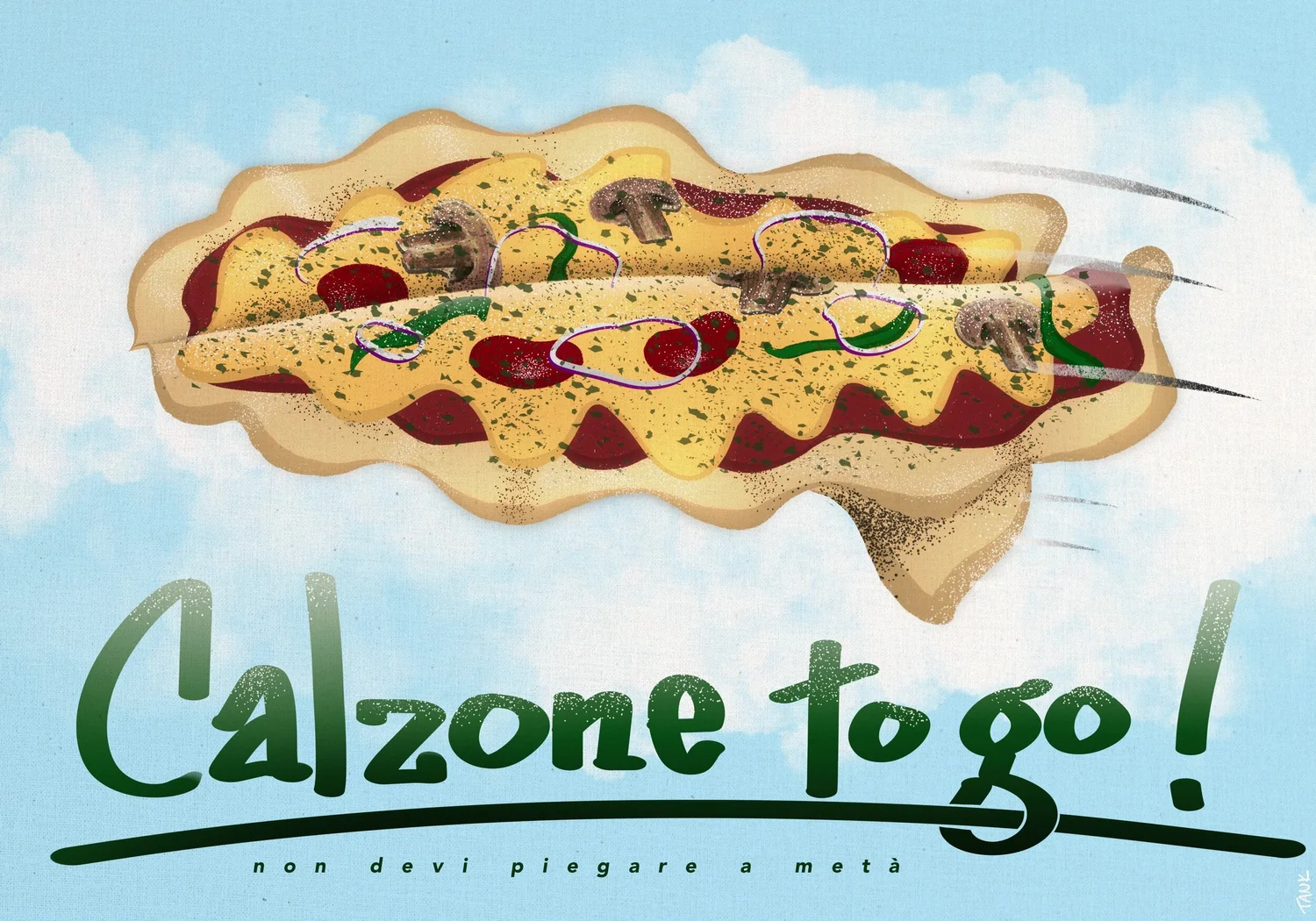 January 27th - Calzone : r/SketchDaily