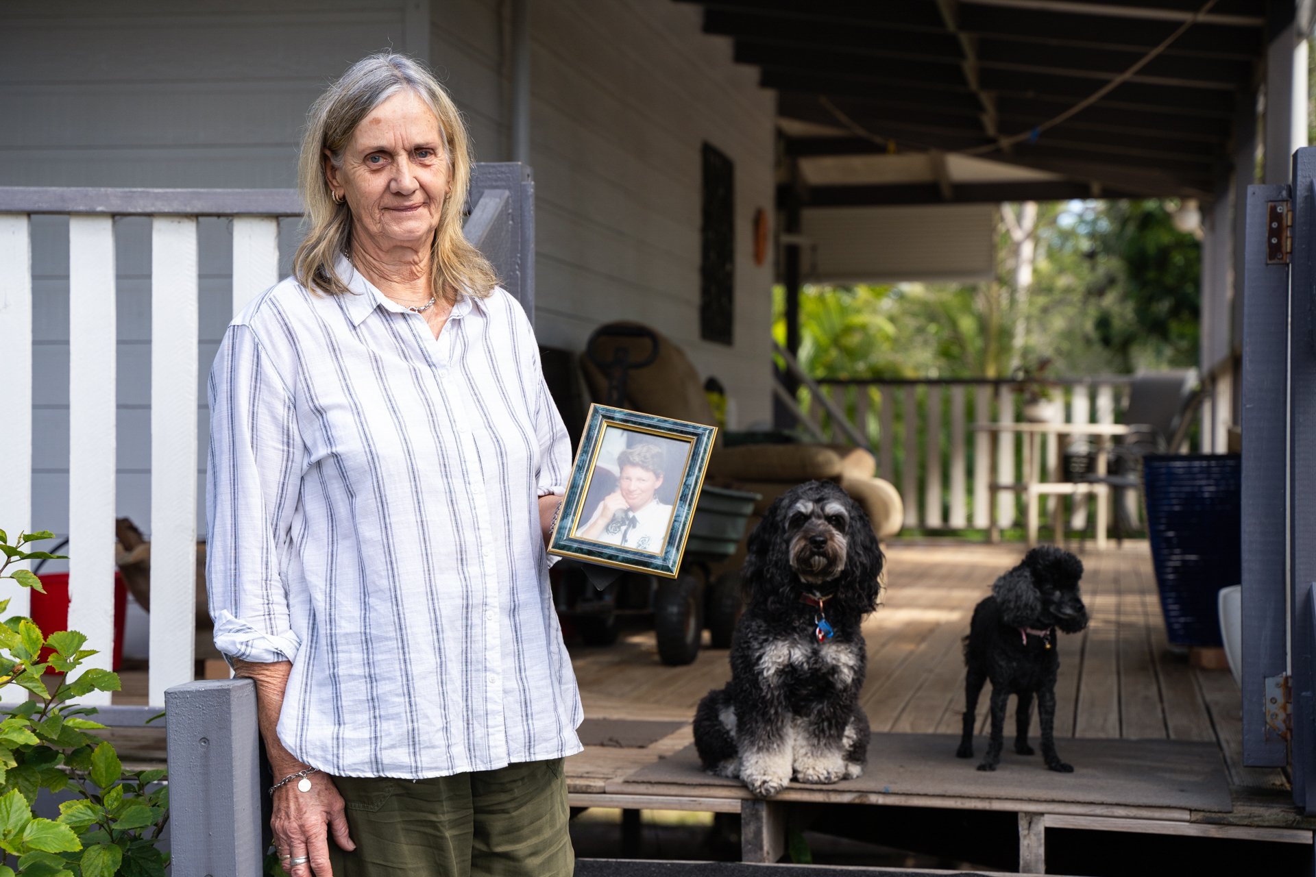  Rowan Dyer was able to give her lifelong friend, Yvonne Brown, a chance to die with dignity at their Glenwood home due to the services offered by Little Haven Palliative Care. August 2023 // The Gympie Times 