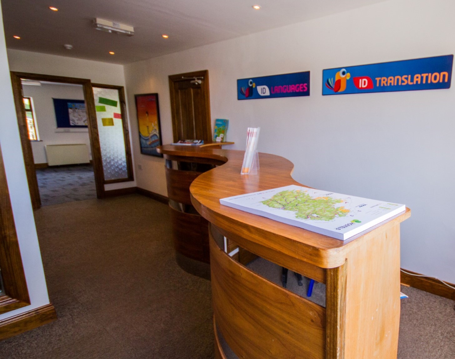 Reception area