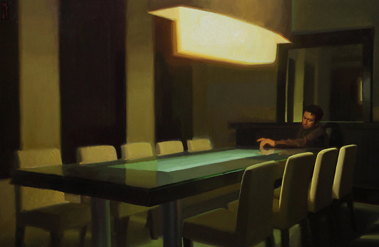 Alone at Table