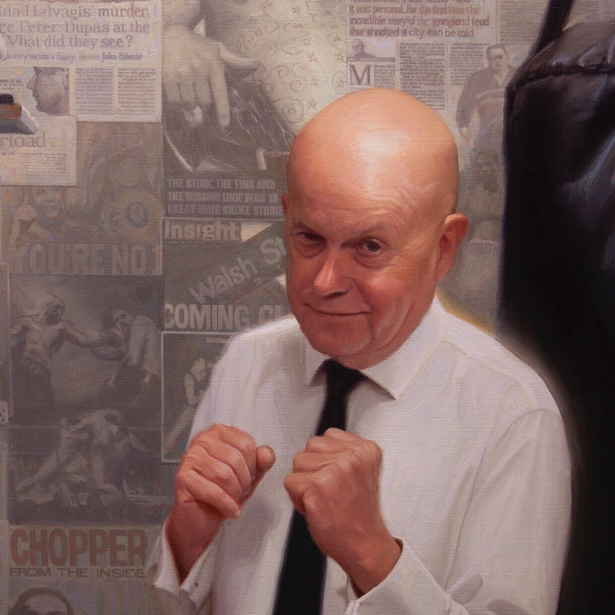 Portrait painting of John Silvester
