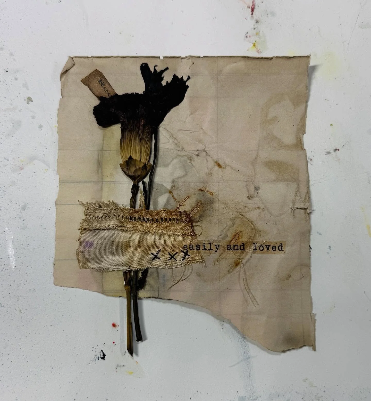 Doing some digging and stumbled upon this- that I made some time ago. Good to look back- and find past loves. 
#mixedmedia #words #storyteller #artist #creative