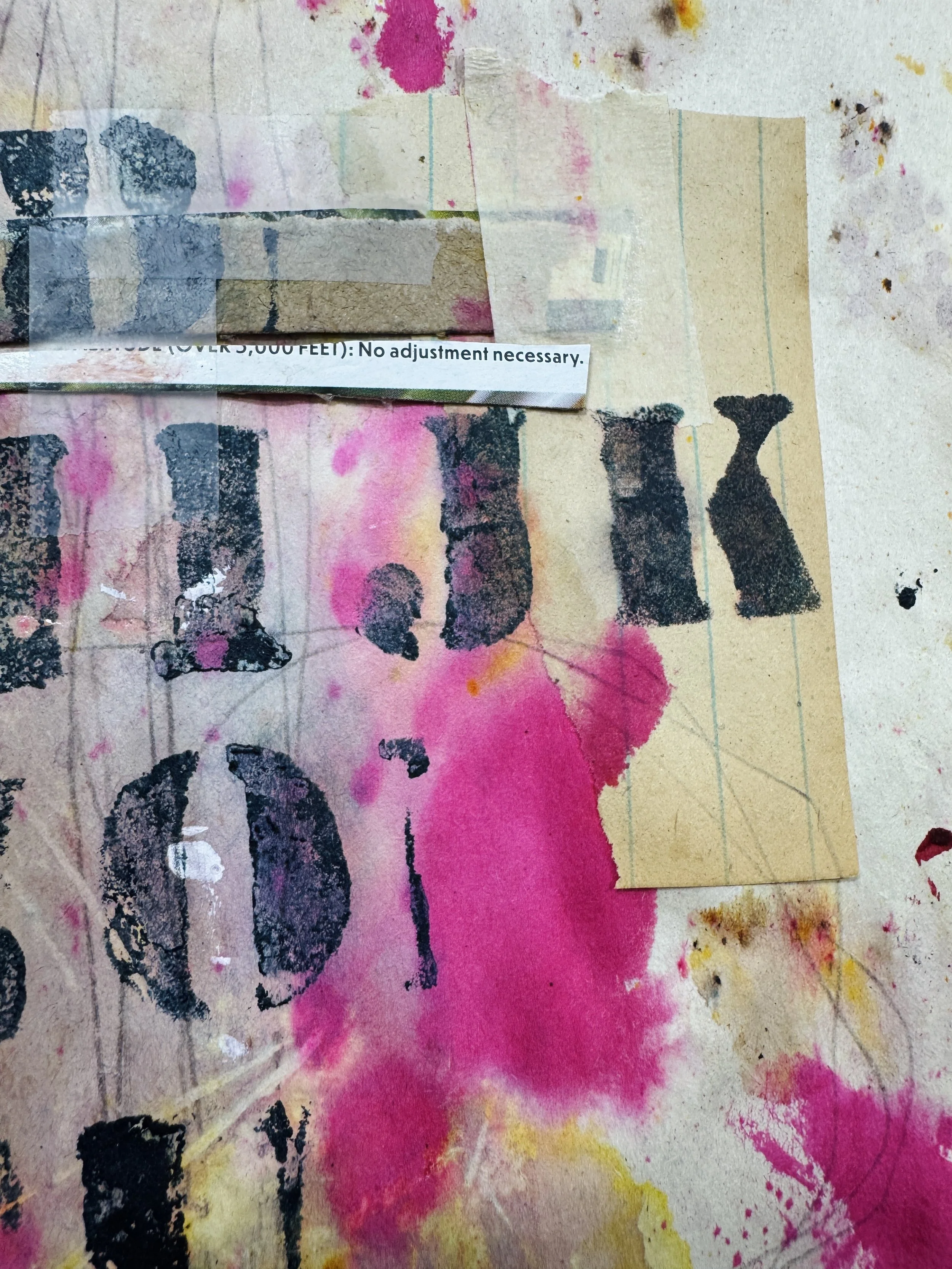 Cut loose {creatively}