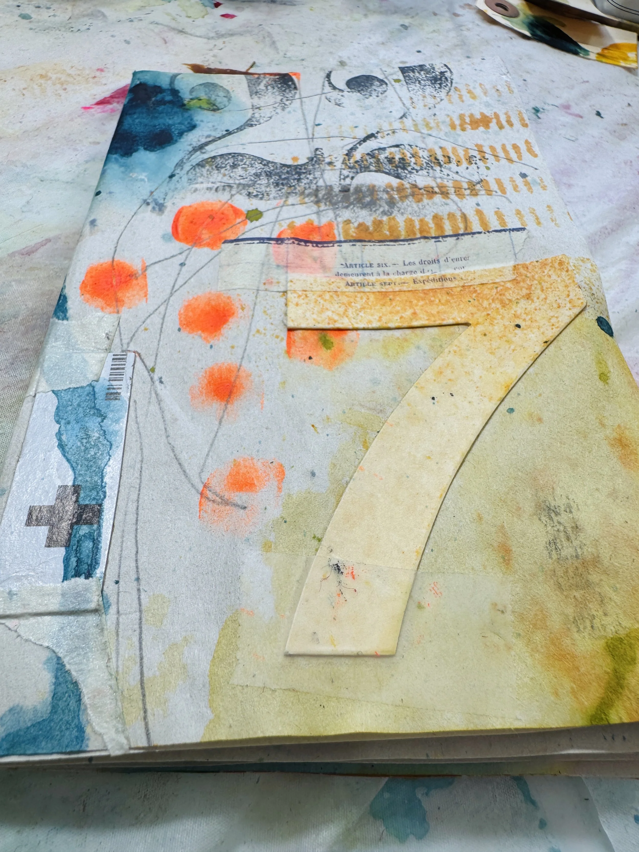Slightly out of the ordinary: Large Zine in the Making