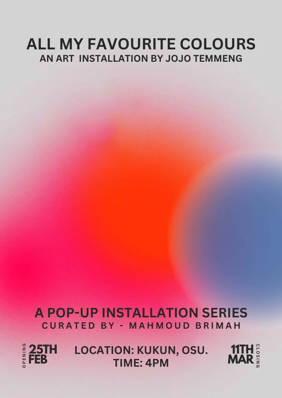 'All My Favourite Colours' Art Show; Closing