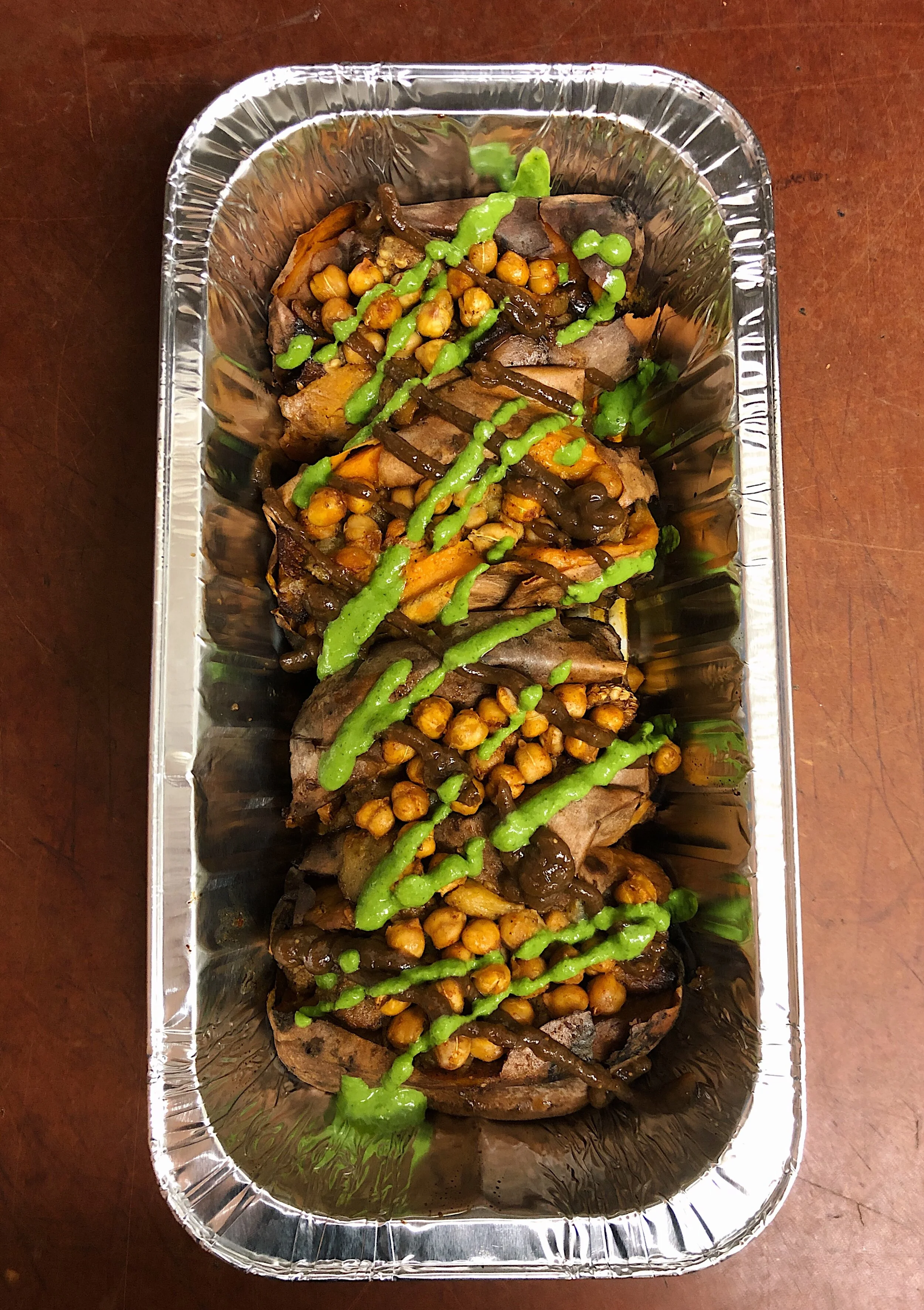 Moroccan Stuffed Sweet Potatoes for Monday