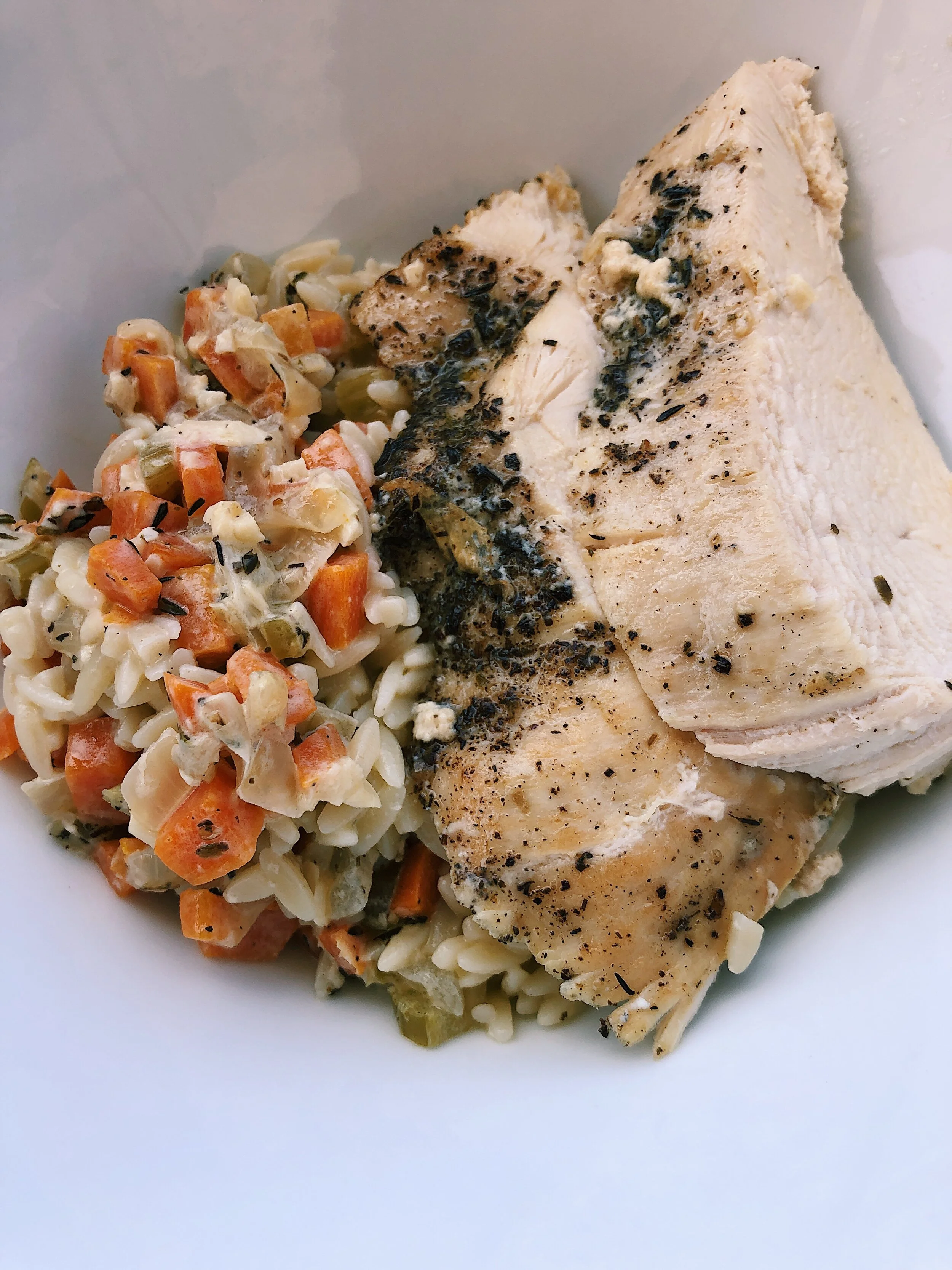 Chicken &amp; Orzo for Monday