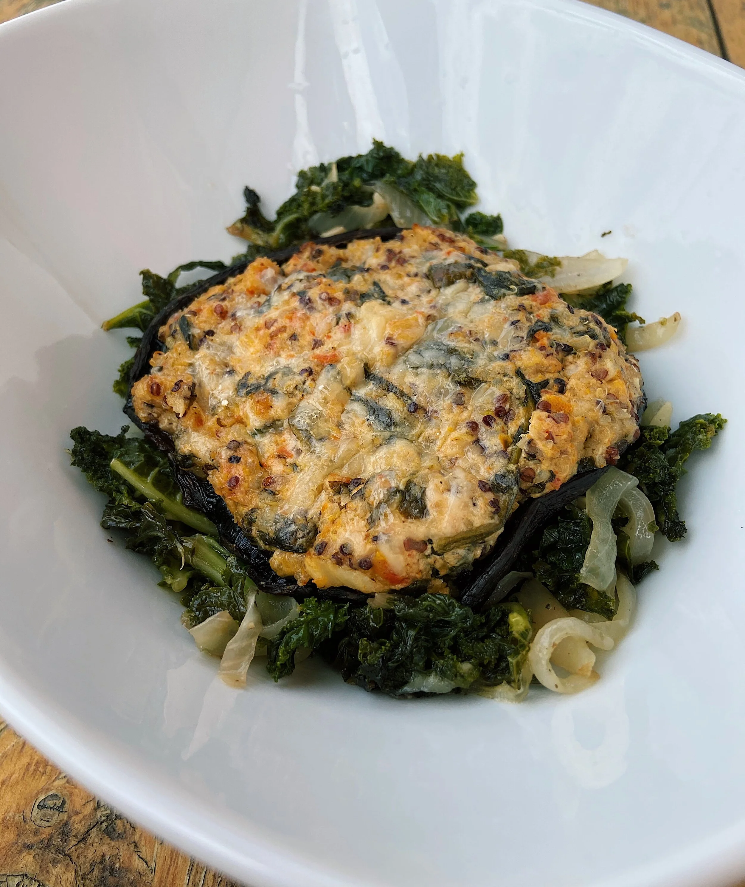 Stuffed Portabella Mushrooms for Monday