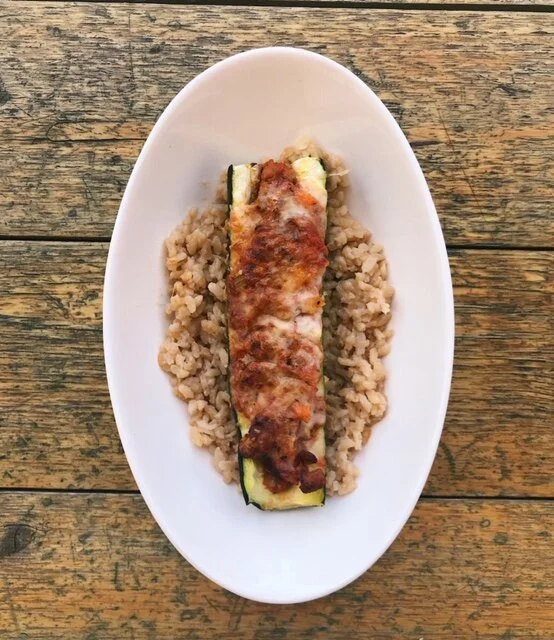 Plated Stuffed Zucchini.JPG