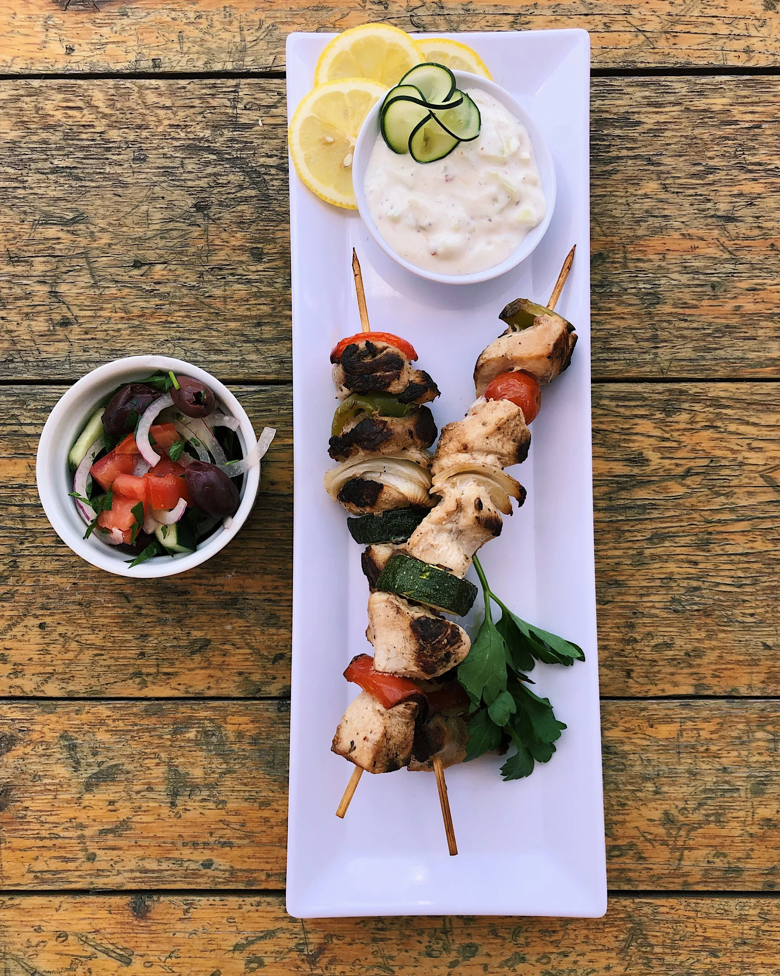 Chicken Souvlaki for Monday — The Kimbell