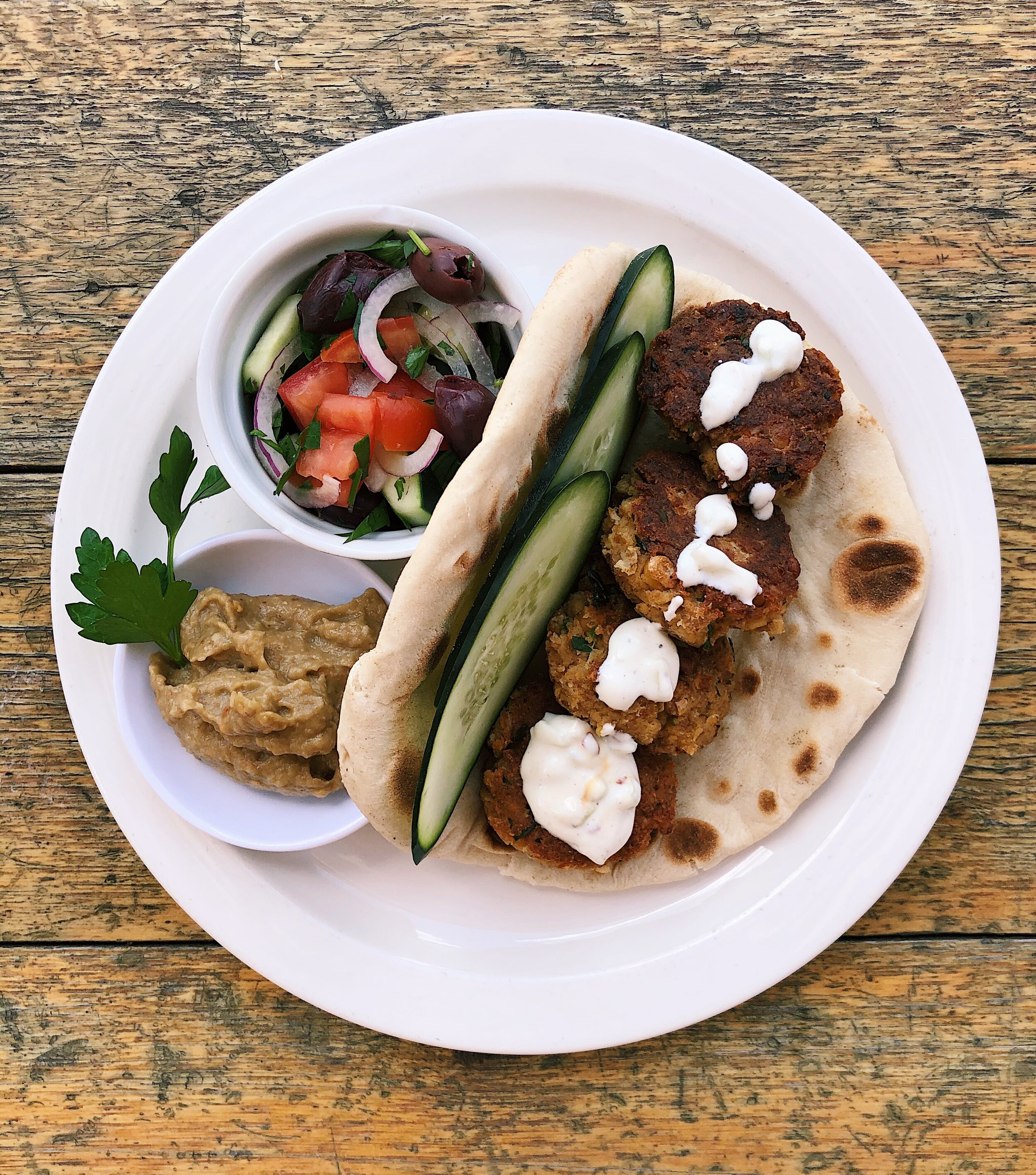 Falafel &amp; Pita for Monday