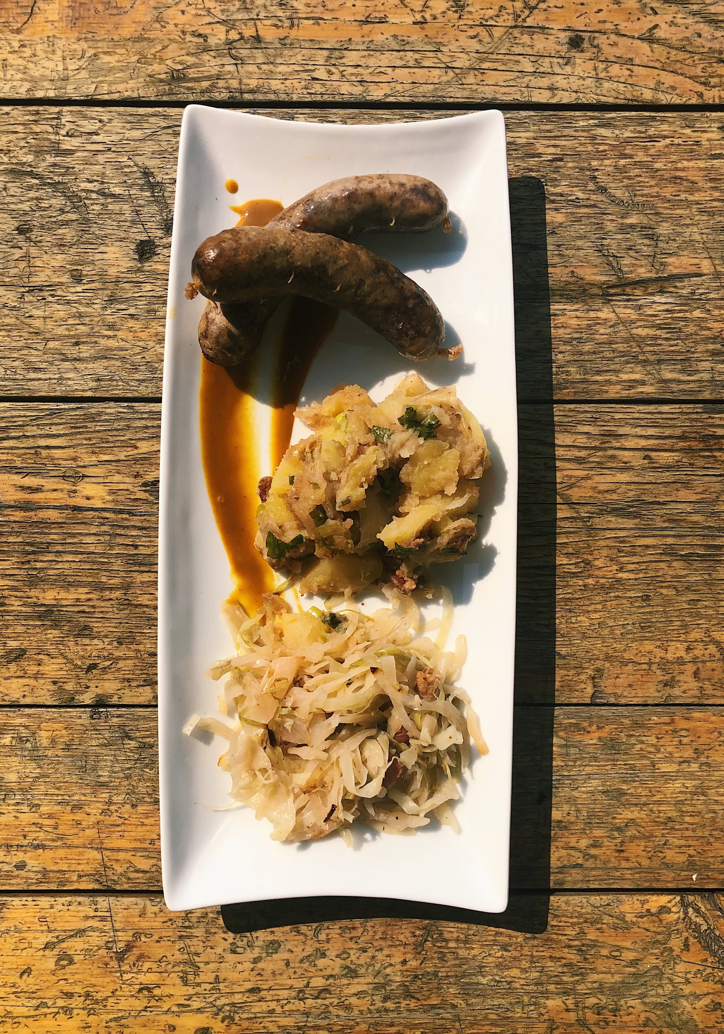 Bratwurst &amp; Potato Salad for Monday