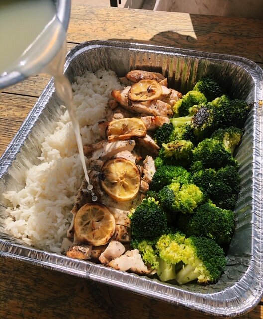 Lemon Chicken &amp; Rice