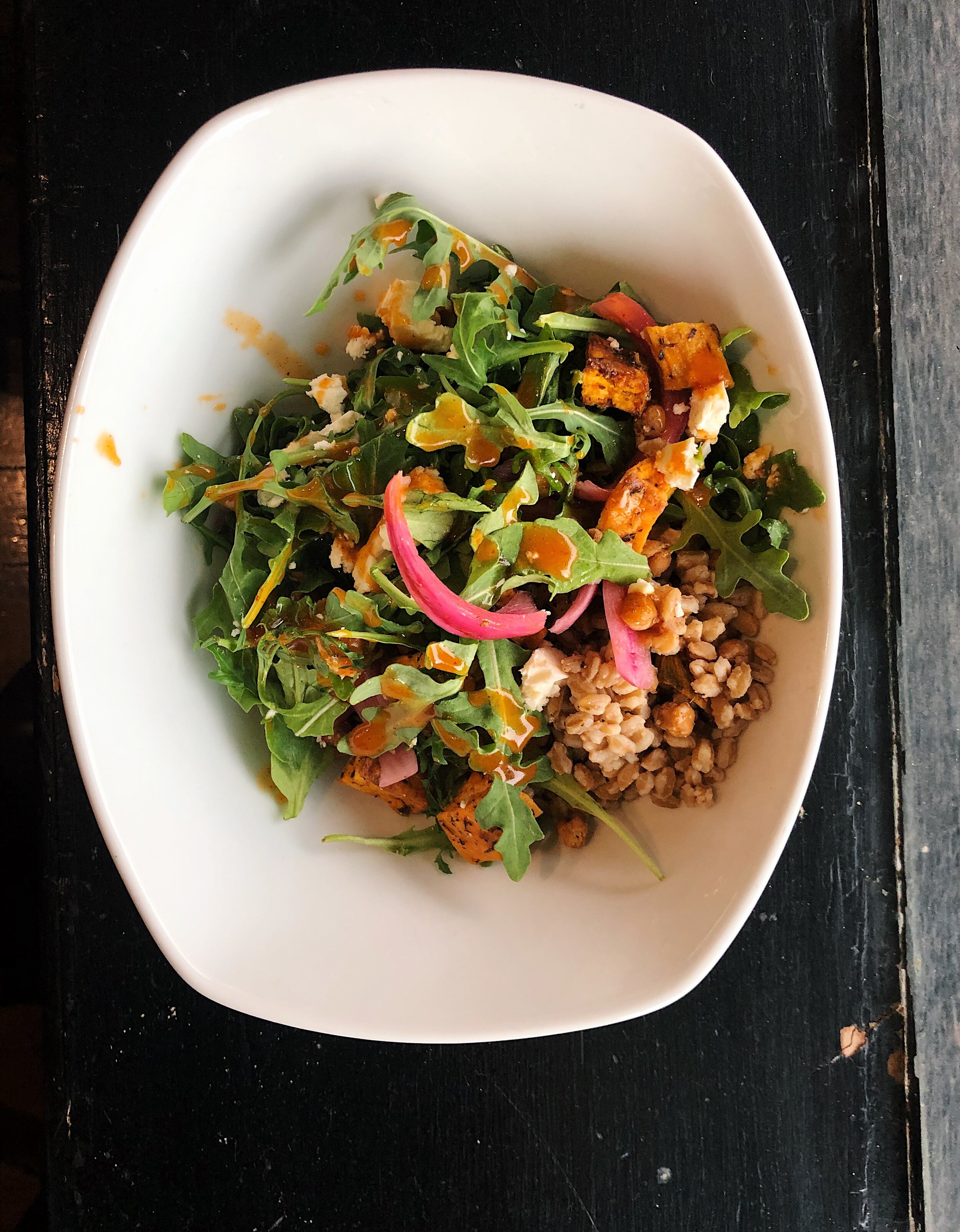 Rainbow Farro Salad
