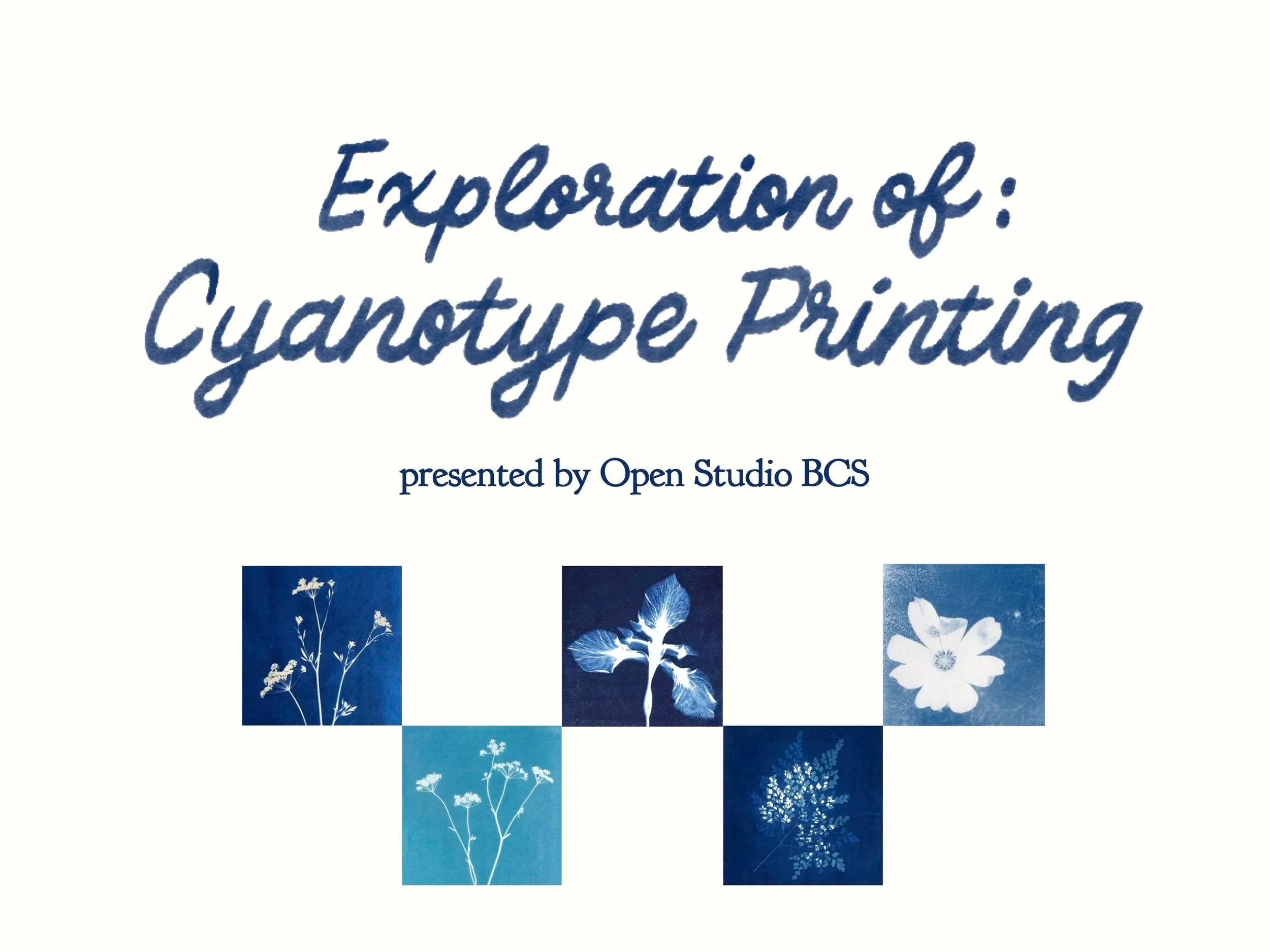 Exploration of Cyanotype Printing