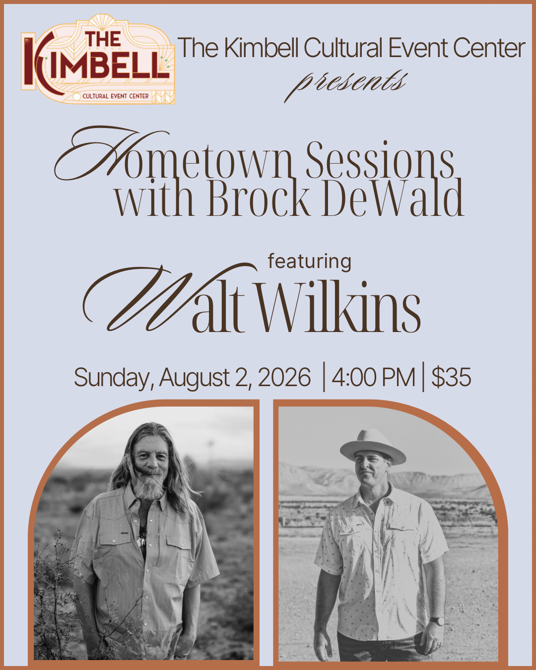Hometown Sessions with Brock Dewald:  First Song Swap with Walt Wilkins