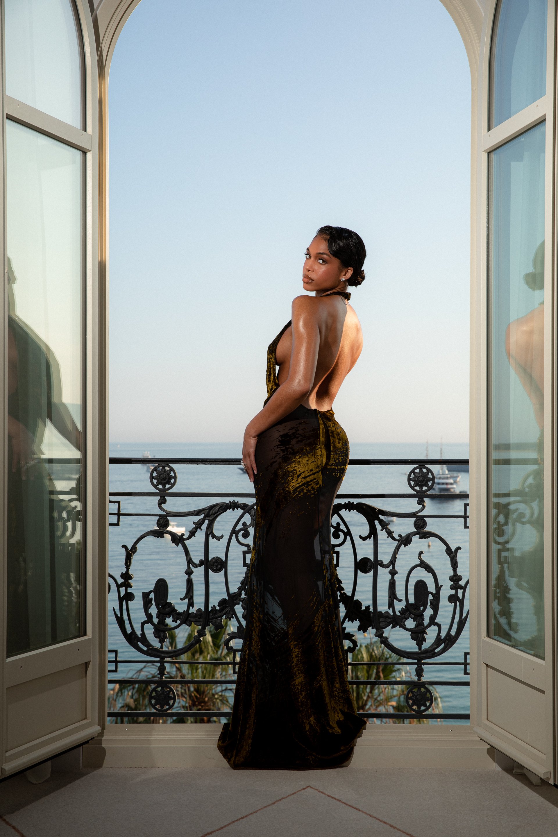 Lori Harvey at the 76th Cannes Film Festival