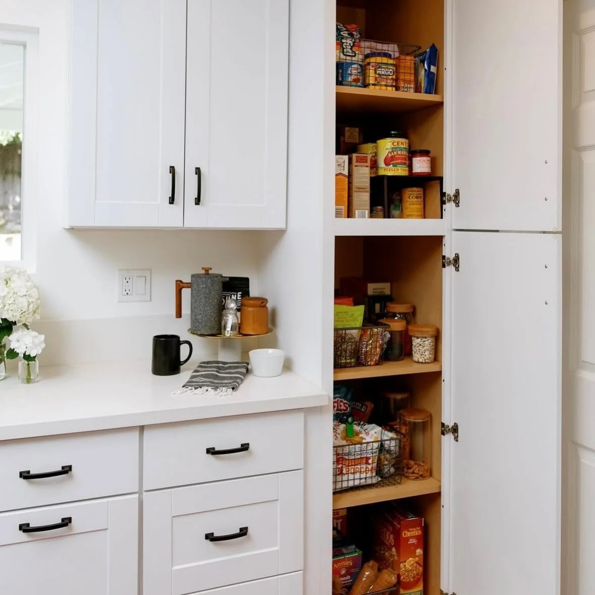 Tell me why a pantry glow-up feels like a personality upgrade. ✨

No more digging past mystery cans.
No more buying your 4th box of pasta because you &ldquo;thought you were out.&rdquo;
No more snack chaos.

We&rsquo;re big believers that organizing 