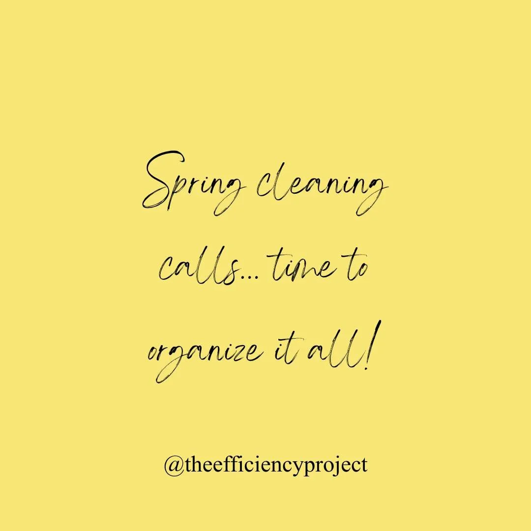 Spring cleaning calls&hellip; time to organize it all! 🌸✨

You know that moment when the sun hits your windows just right and suddenly you can see everything your house has been hiding all winter? Yeah girl&hellip; it&rsquo;s that time.

Spring is t