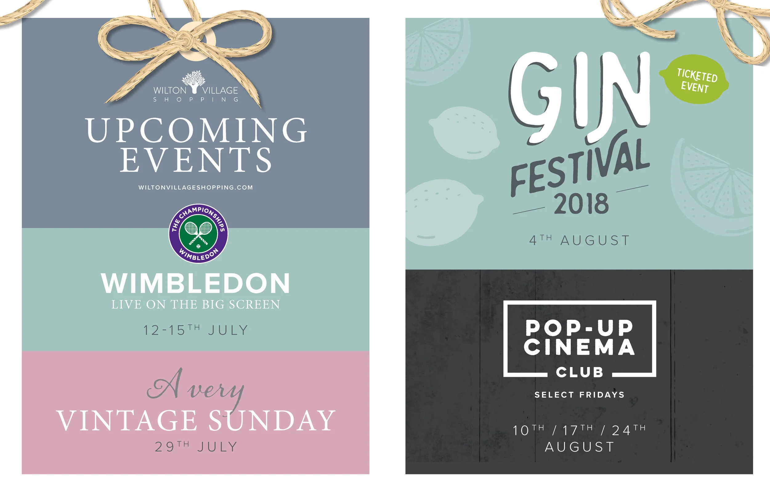 Summer 2018 promotional advertising campaign