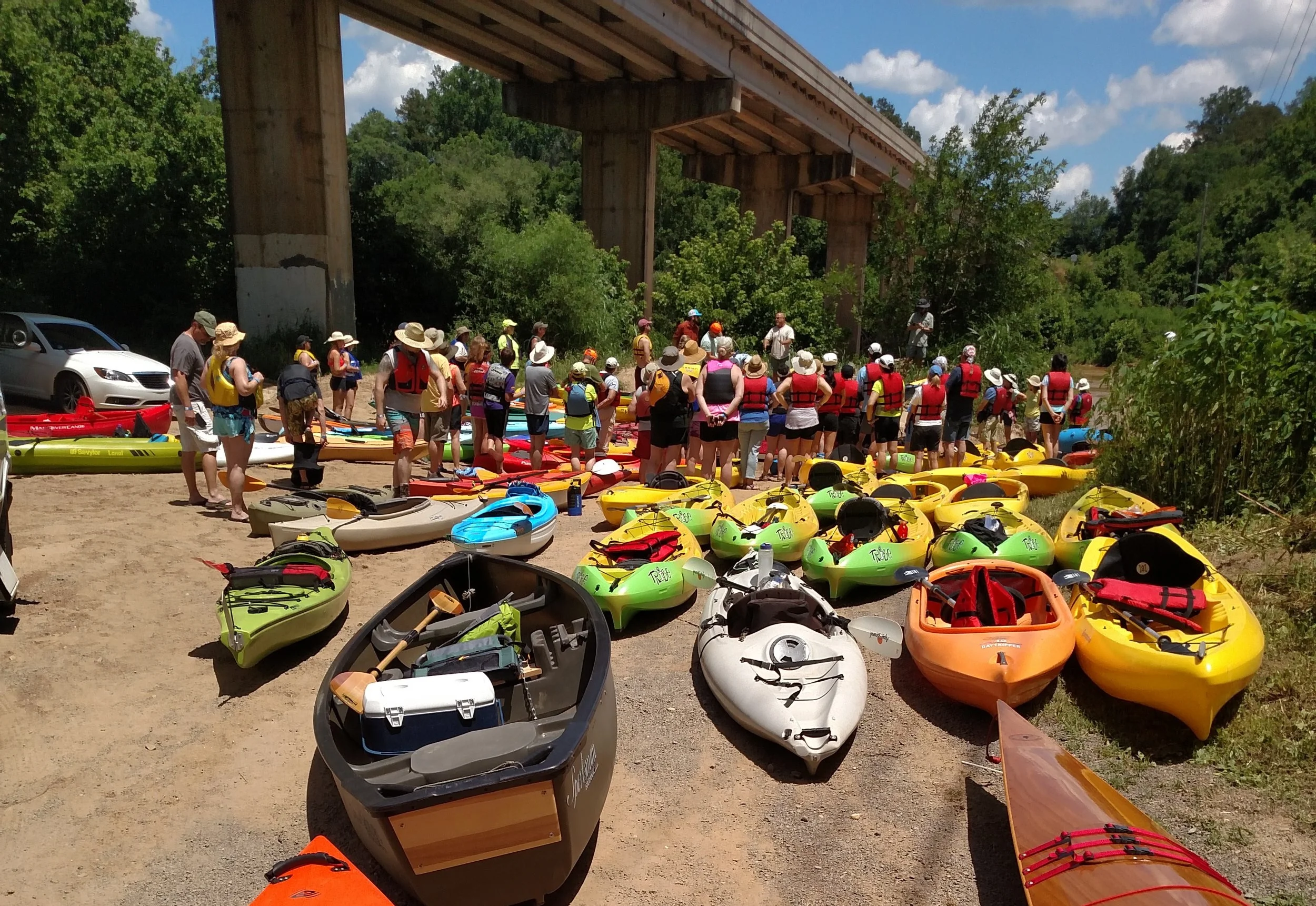 Outfitters and clubs make paddling fun.