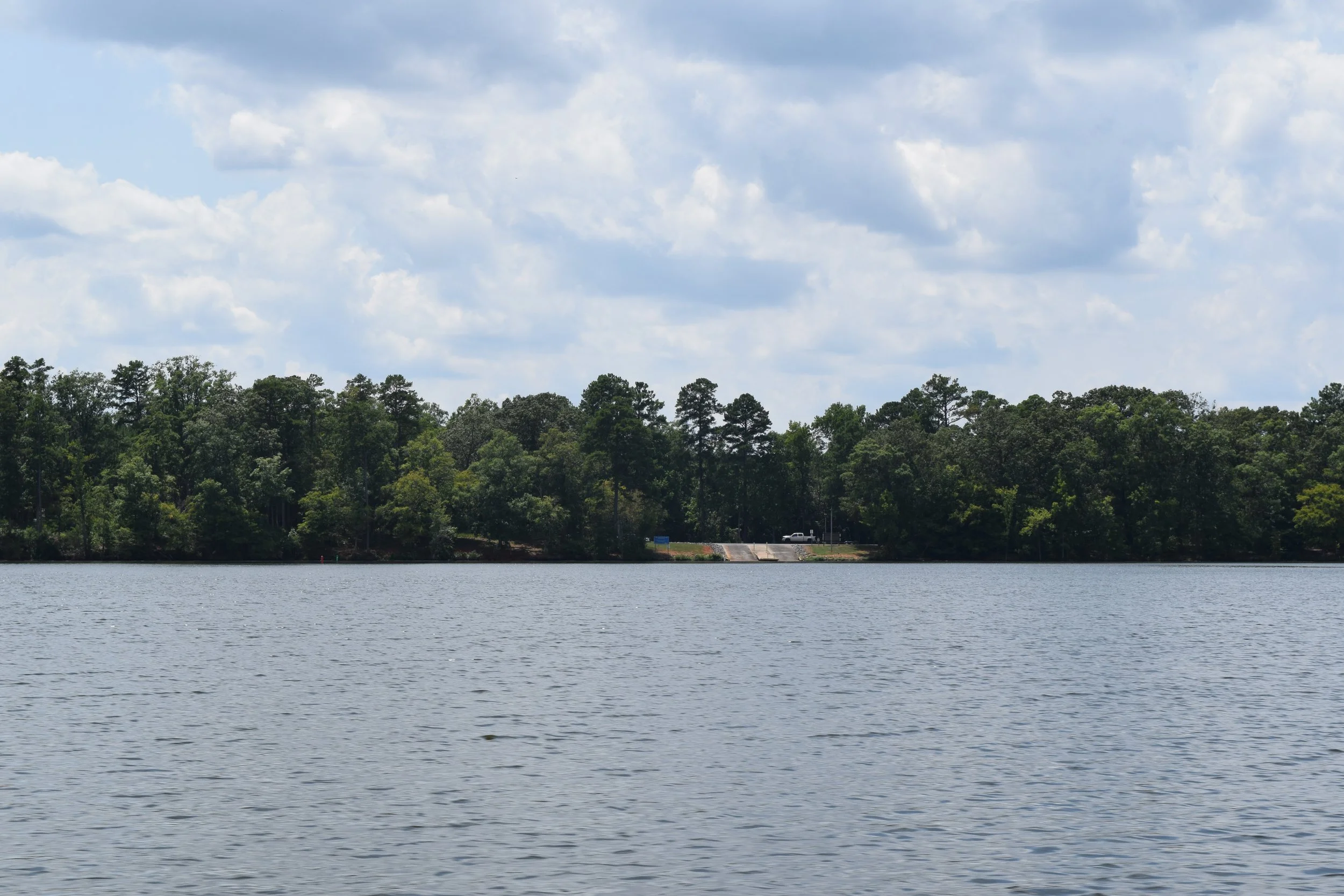 Rowan Creek Week: Flat Creek Access Area Shoreline Cleanup on Tuckertown Reservoir