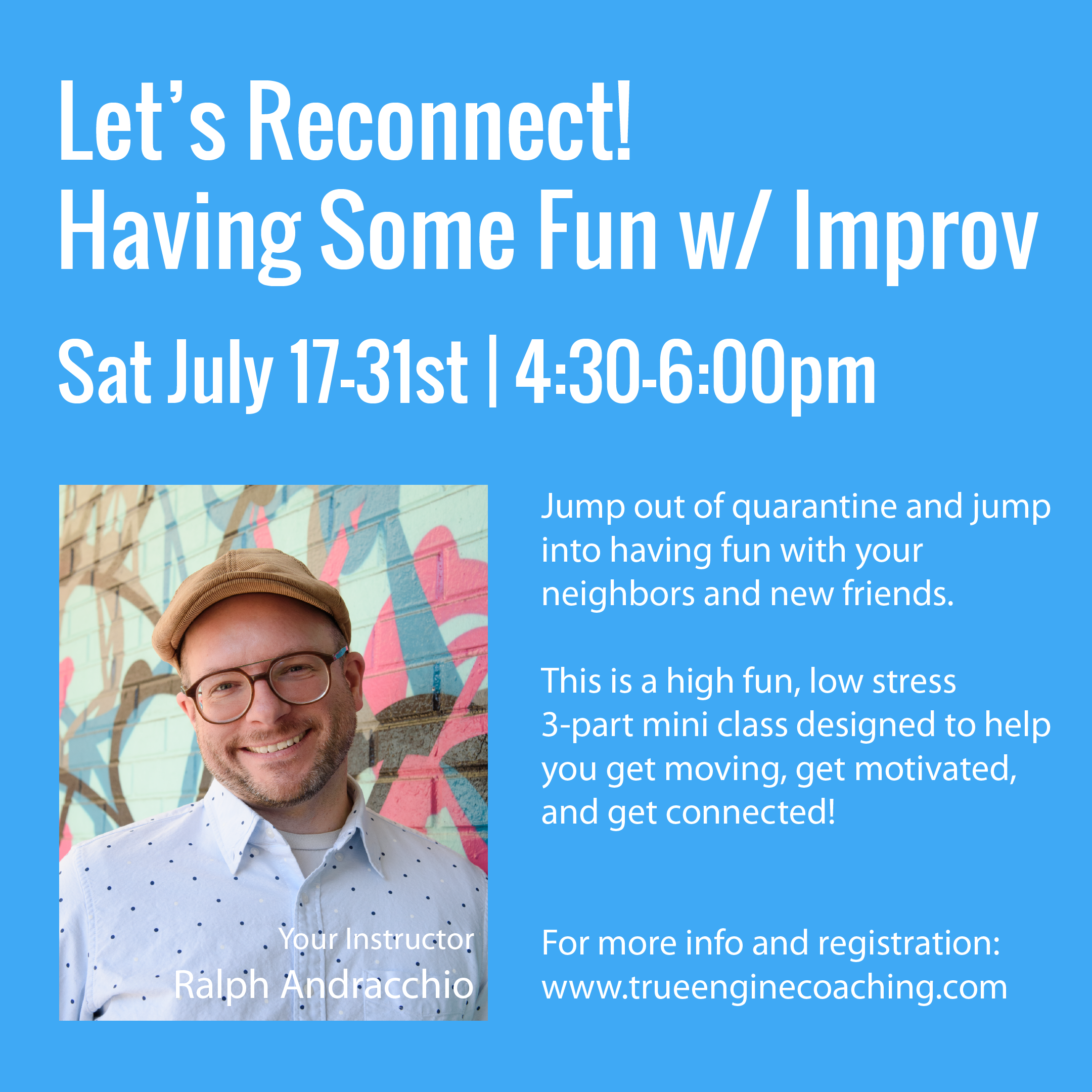 Let's Connect! Having Some Fun w/ Improv