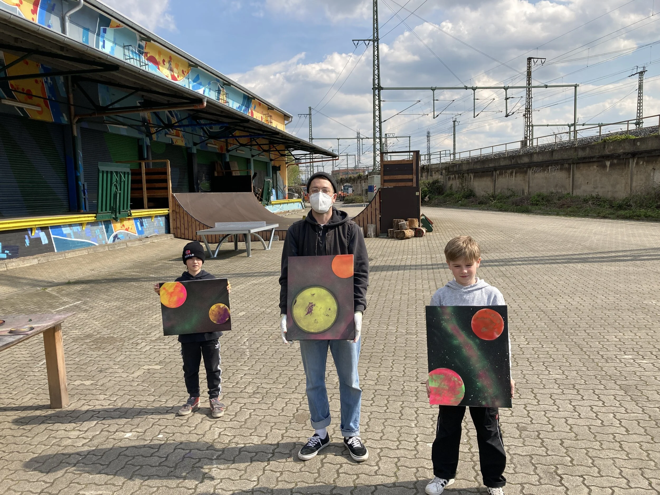 Graffiti-Workshop Osterferienangebot 