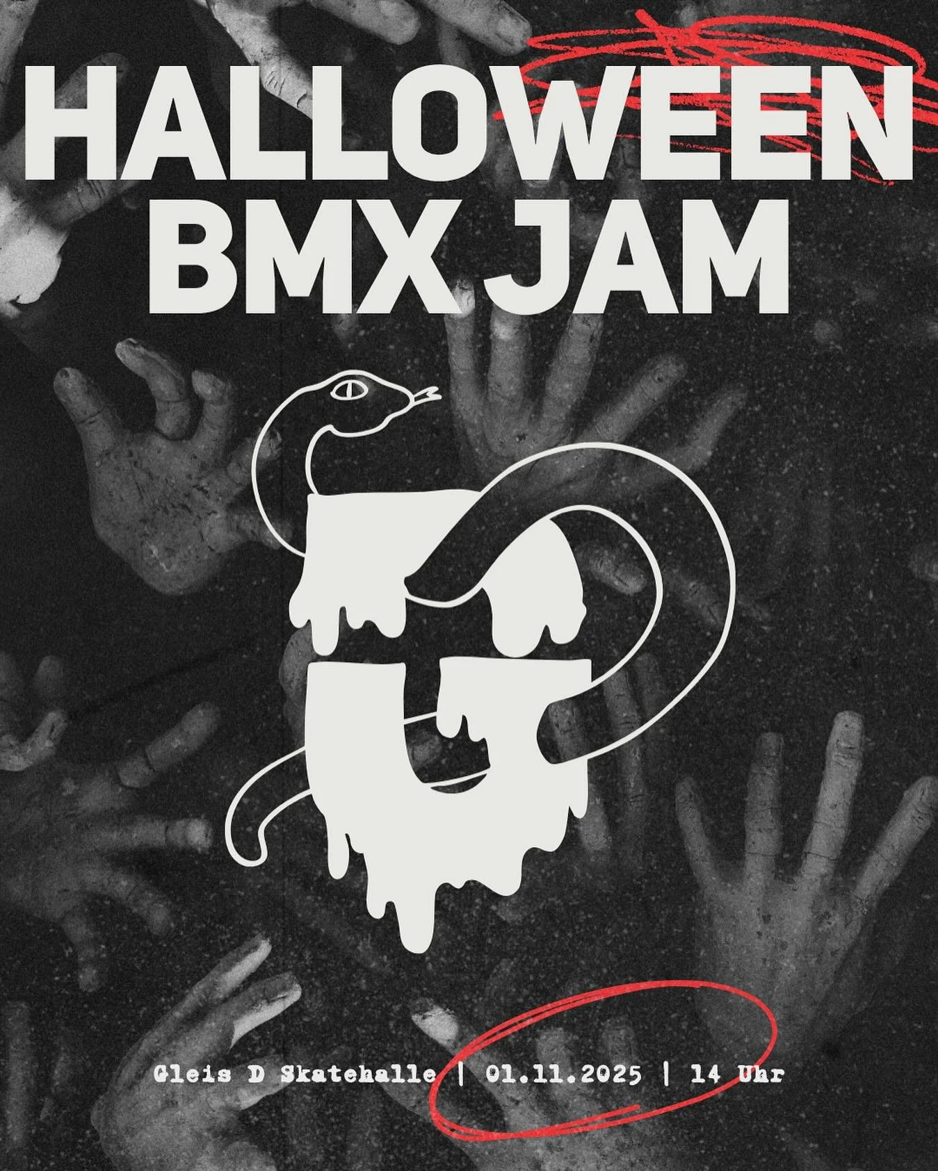 Halloween BMX Jam am 1. November! 🎃
Es ist wieder so weit – pack dein Bike ein, wir starten um 14 Uhr. Dich erwartet ein gruseliger Jam mit anschließender Party. Was sonst noch geplant ist, kommt noch, aber eins ist sicher: Die Stimmung