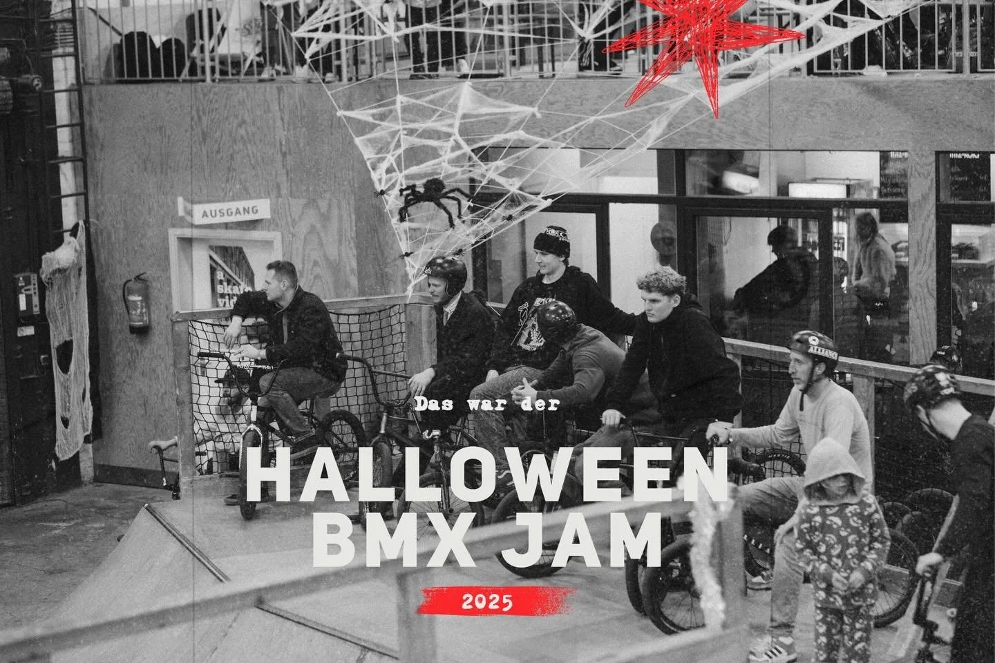 Was f&uuml;r ein Tag und was f&uuml;r eine Nacht! 👻 Der Halloween BMX Jam 2025 war gro&szlig;artig, auch wenn dieses Jahr einiges anders lief als sonst: Statt klassischem Contest gab&rsquo;s Bike Games, die richtig gut ankamen. Dazu kamen Videopremi